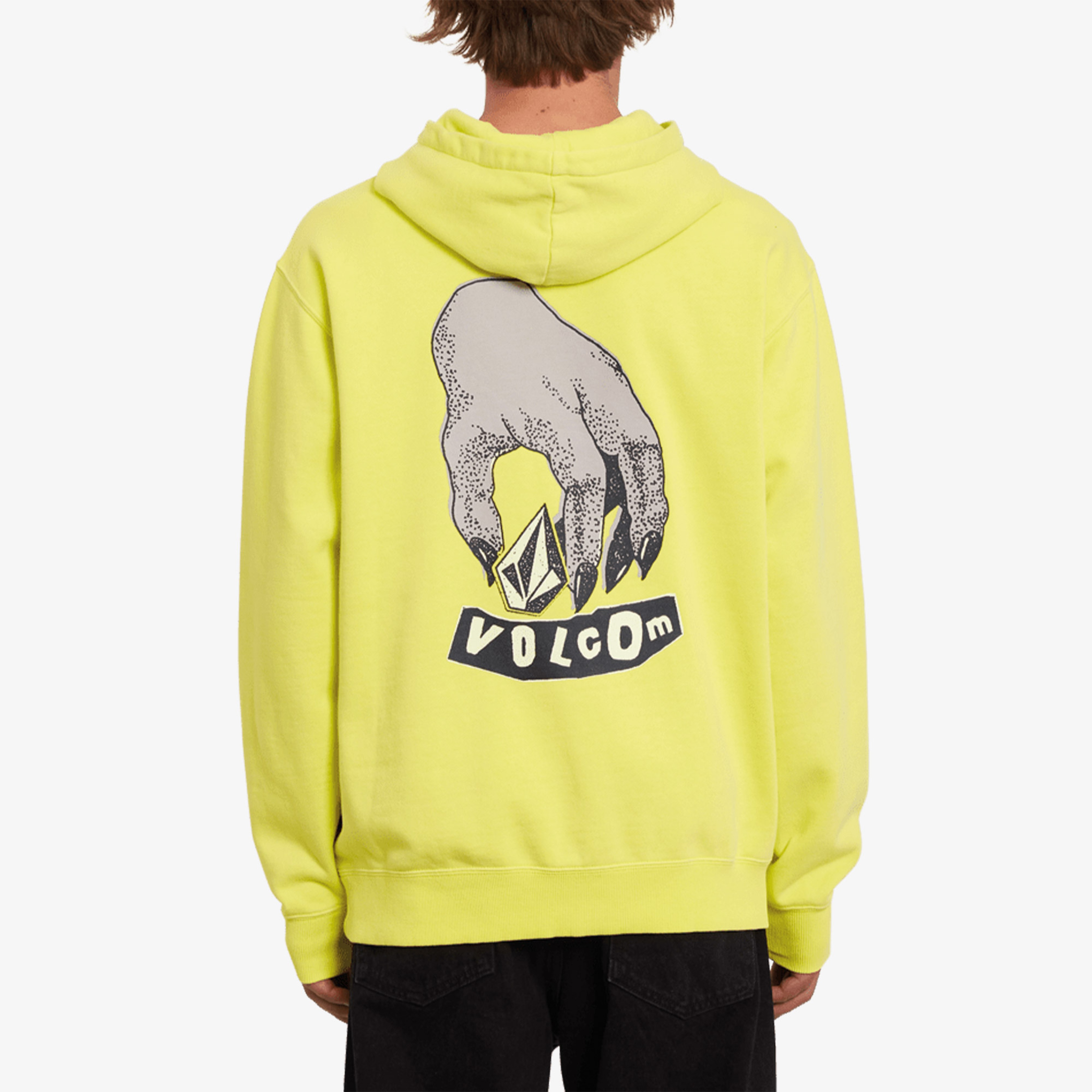 Volcom Flowmat Erkek Sarı Sweatshirt