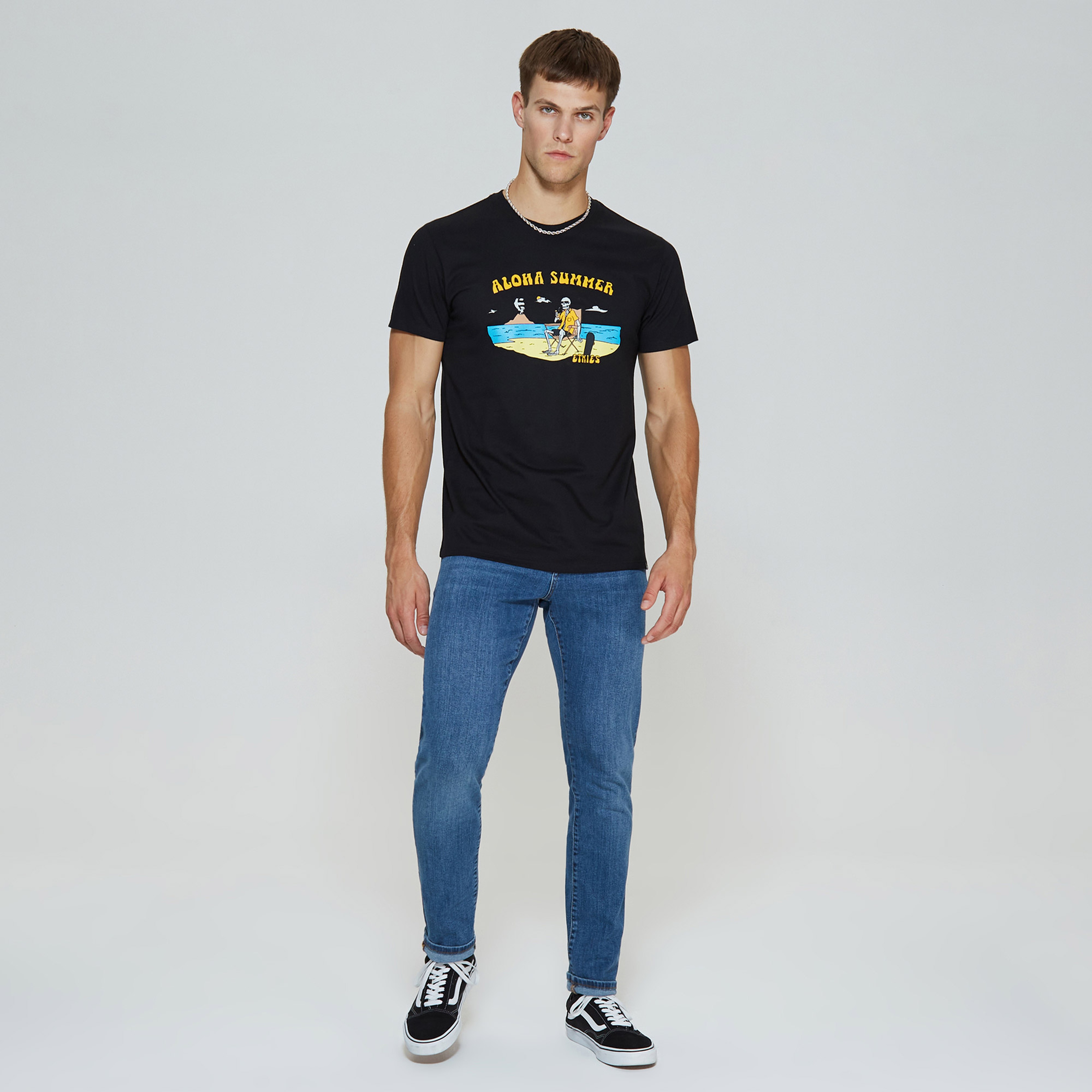 Etnies Aloha Summer Erkek Siyah T-Shirt