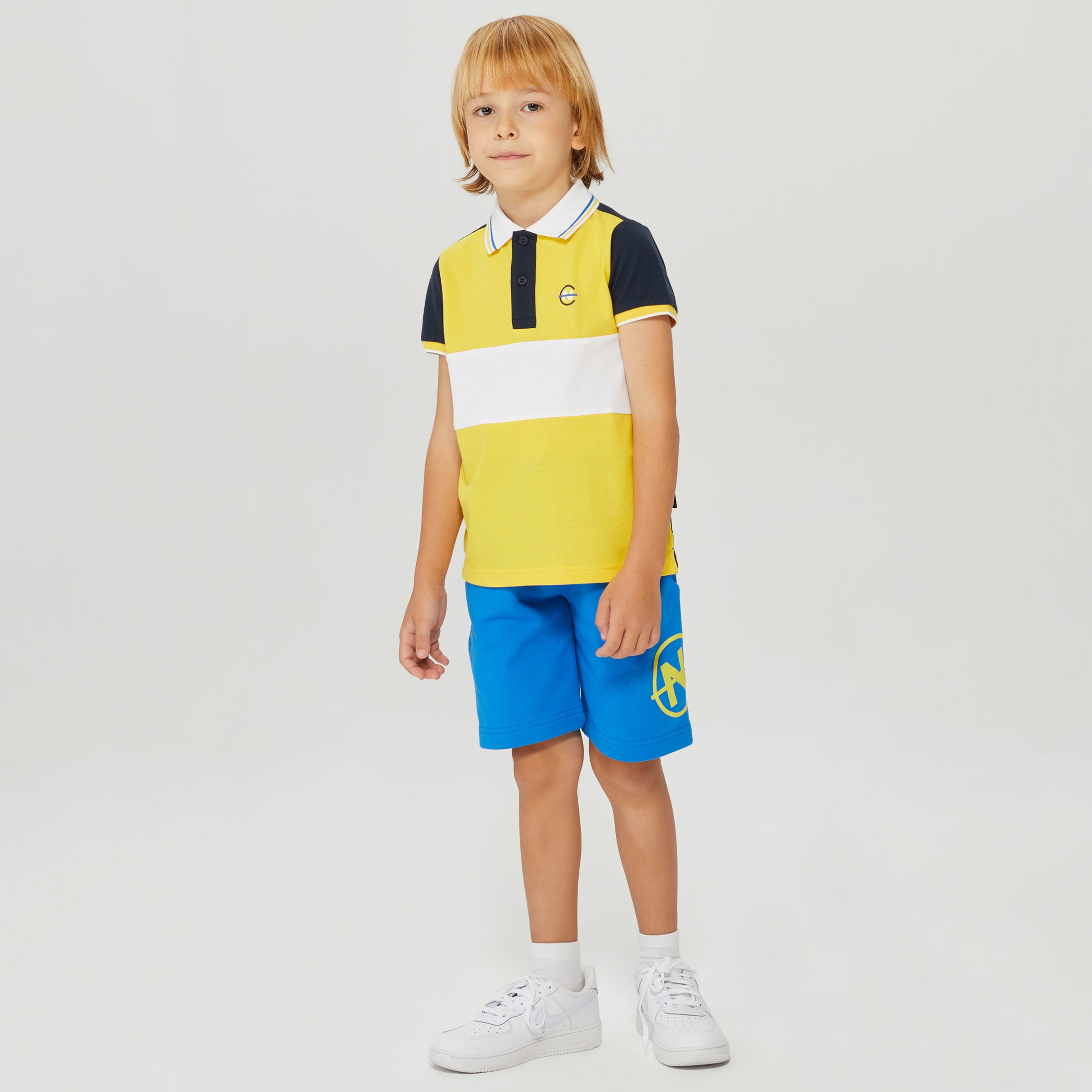 Nautica Erkek Çocuk Mavi Standart Fit Şort