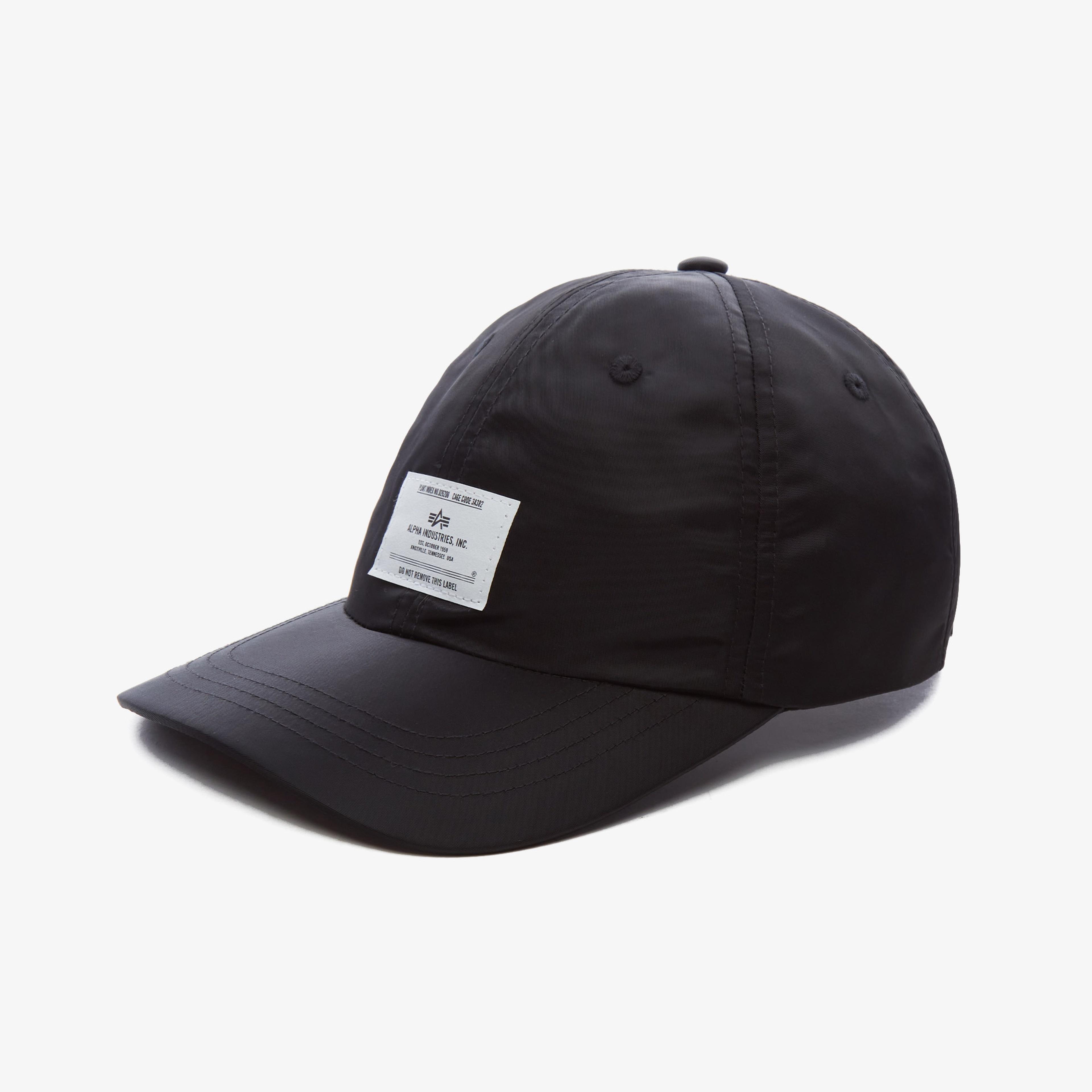 Alpha Industries Nylon Erkek Siyah Şapka