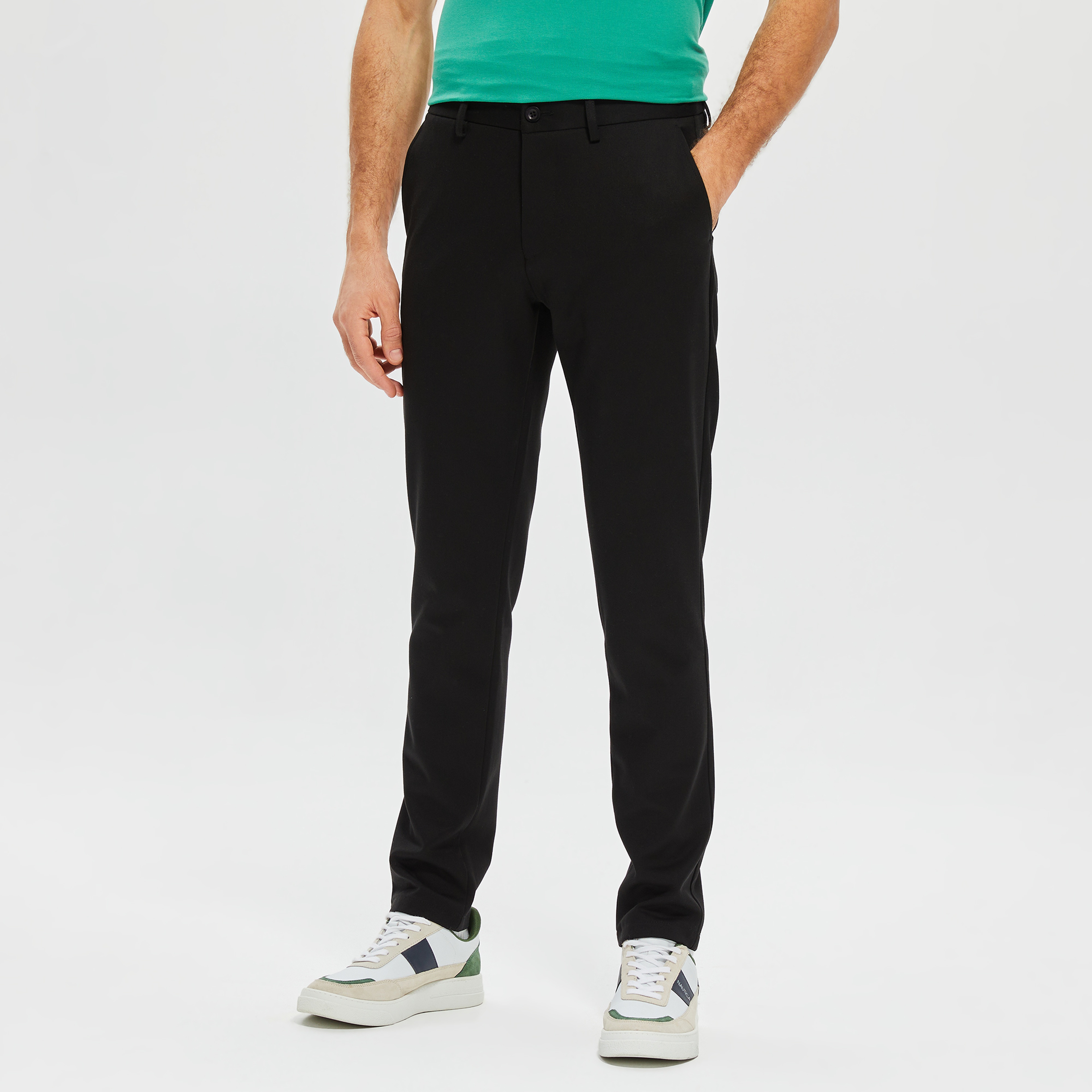 NAUTICA ERKEK SİYAH PANTOLON