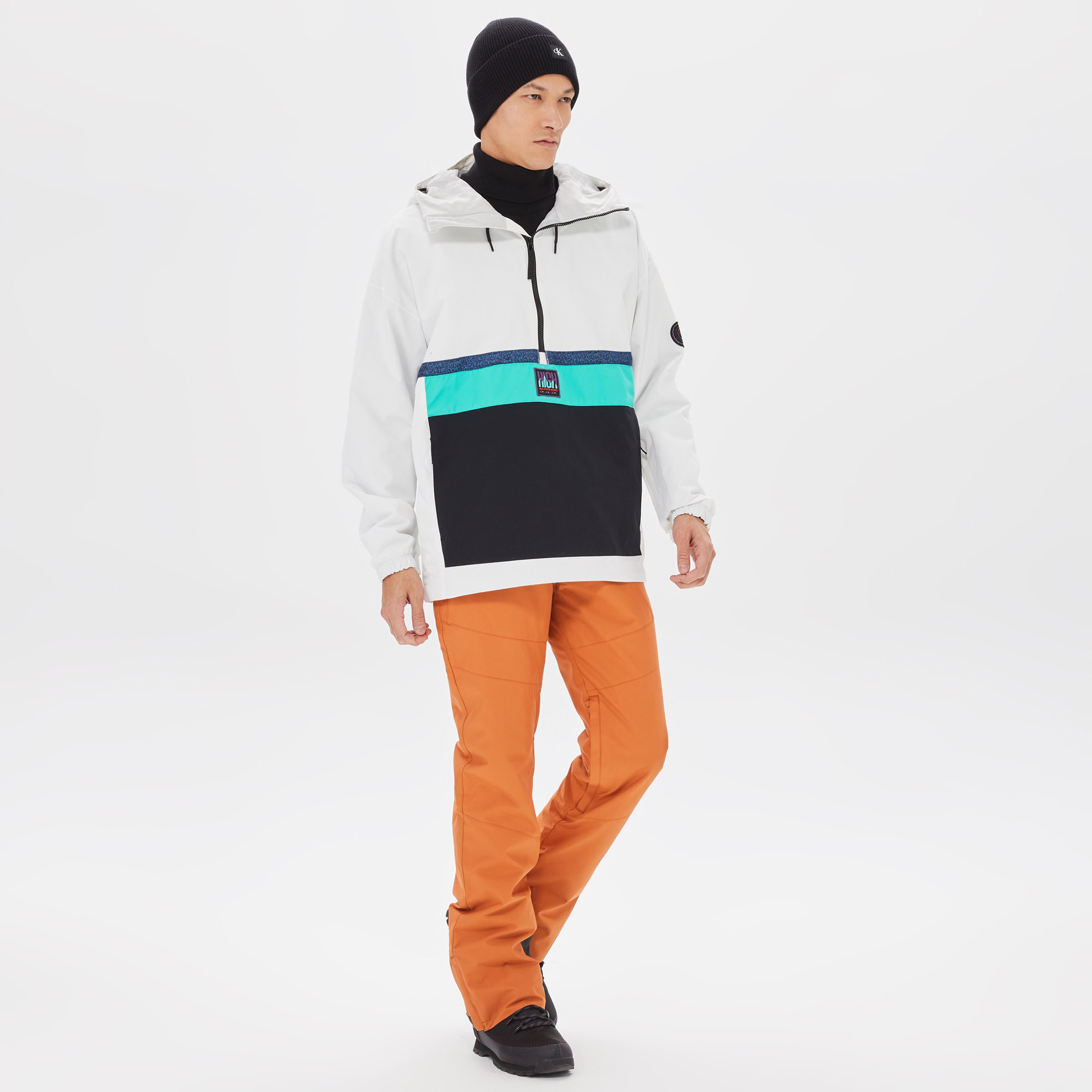 Quiksilver Steeze Erkek Beyaz Snowboard Mont