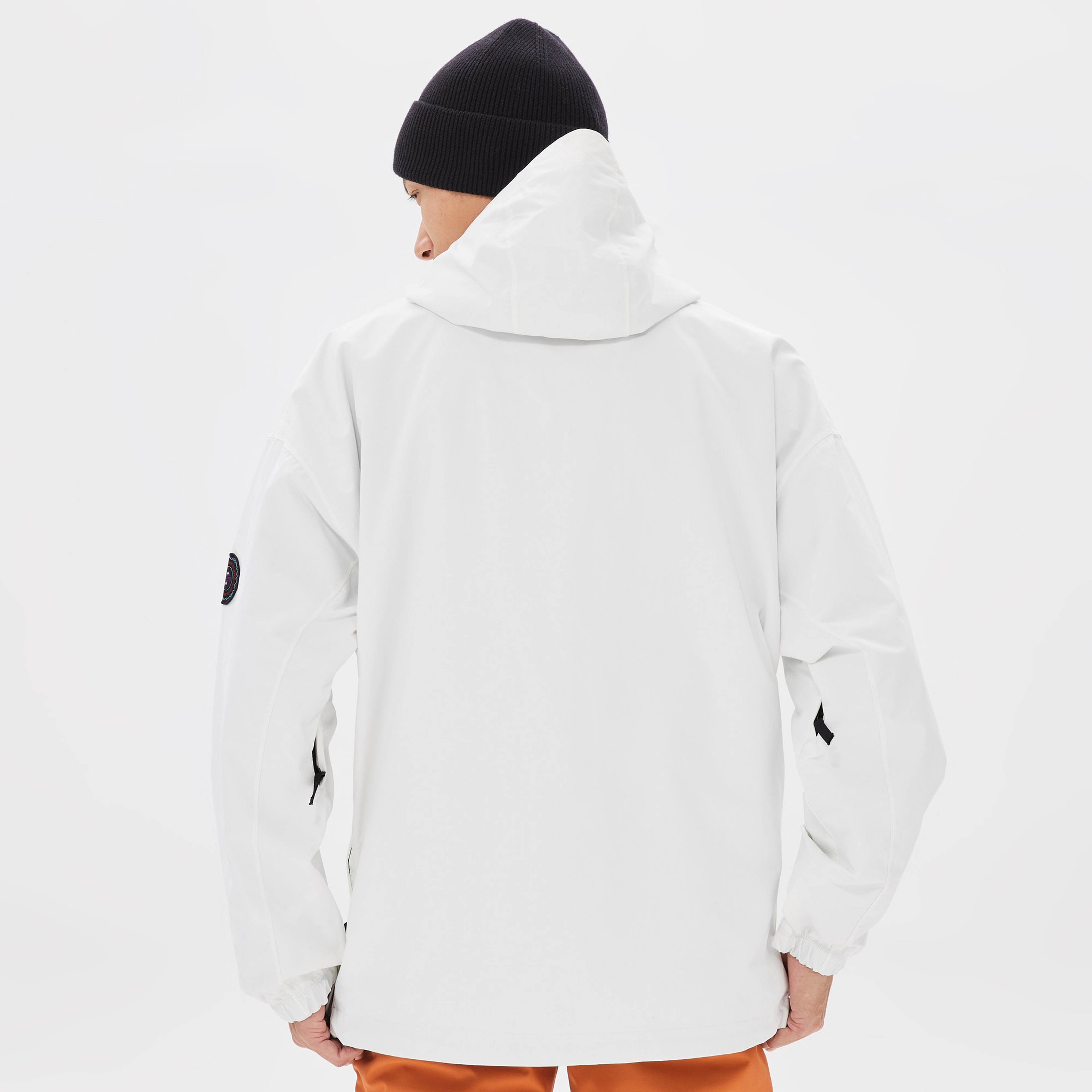 Quiksilver Steeze Erkek Beyaz Snowboard Mont
