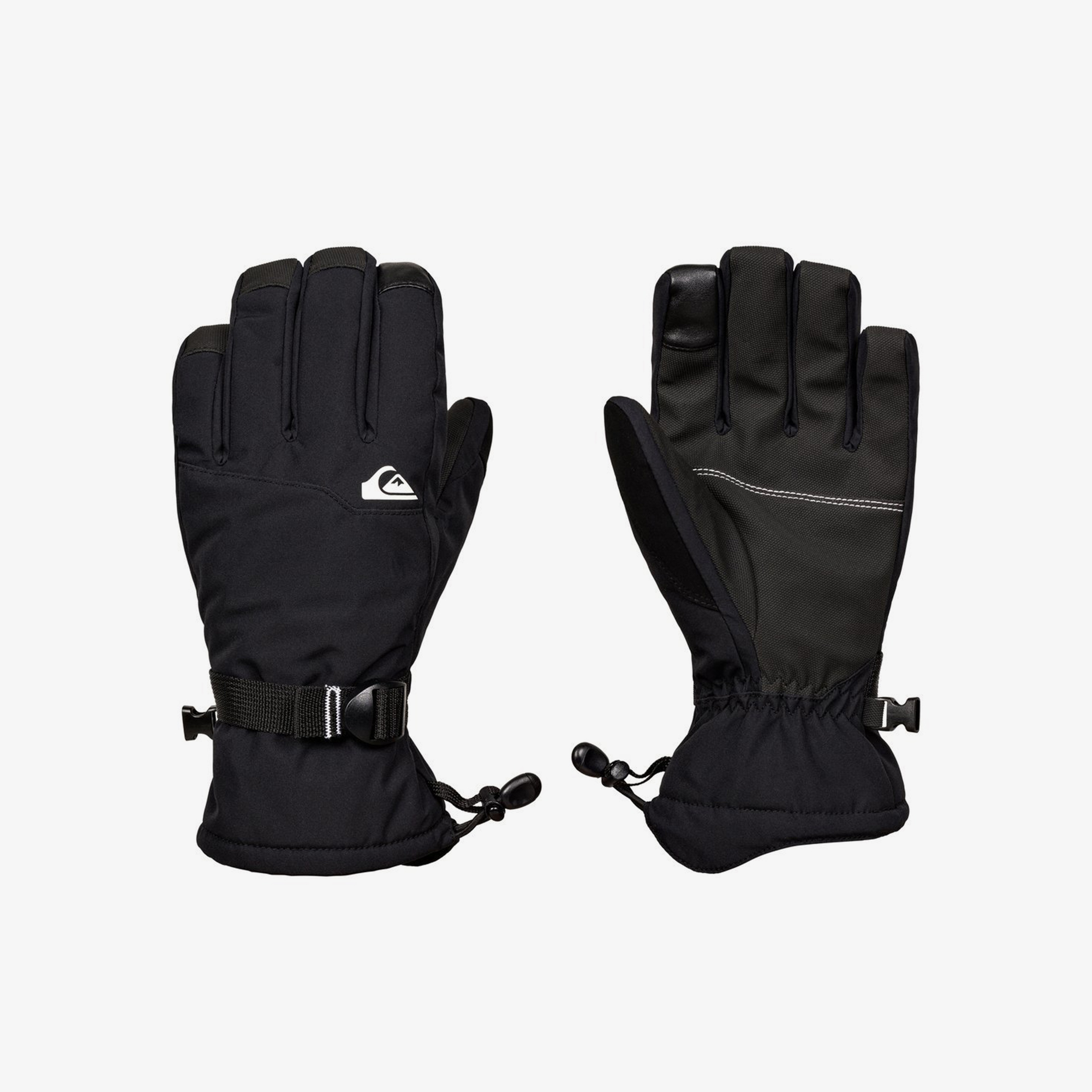 Quiksilver Mission Insulated Çocuk Siyah Kayak Eldiveni