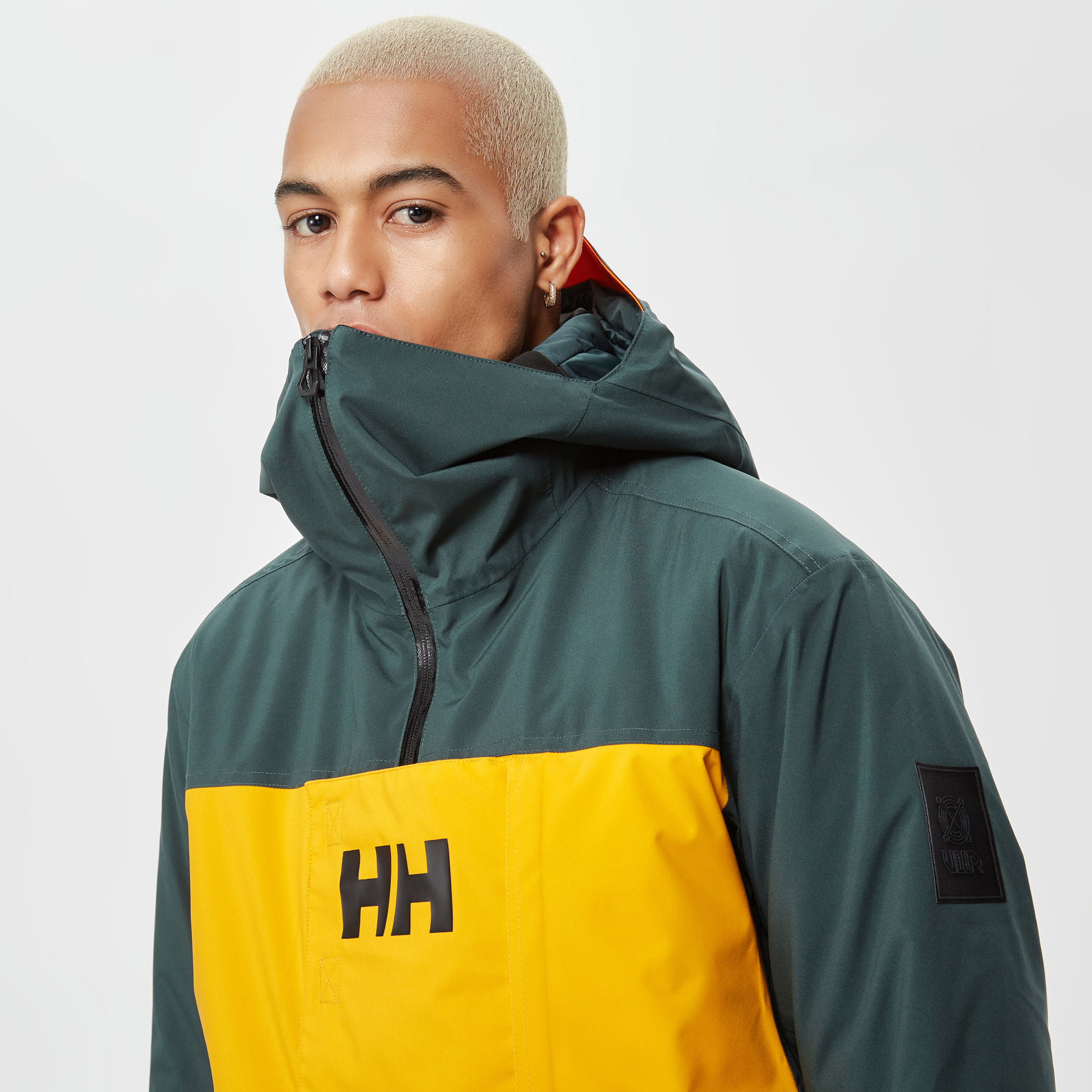 Helly Hansen Ullr Insulated Erkek Yeşil Kayak Montu