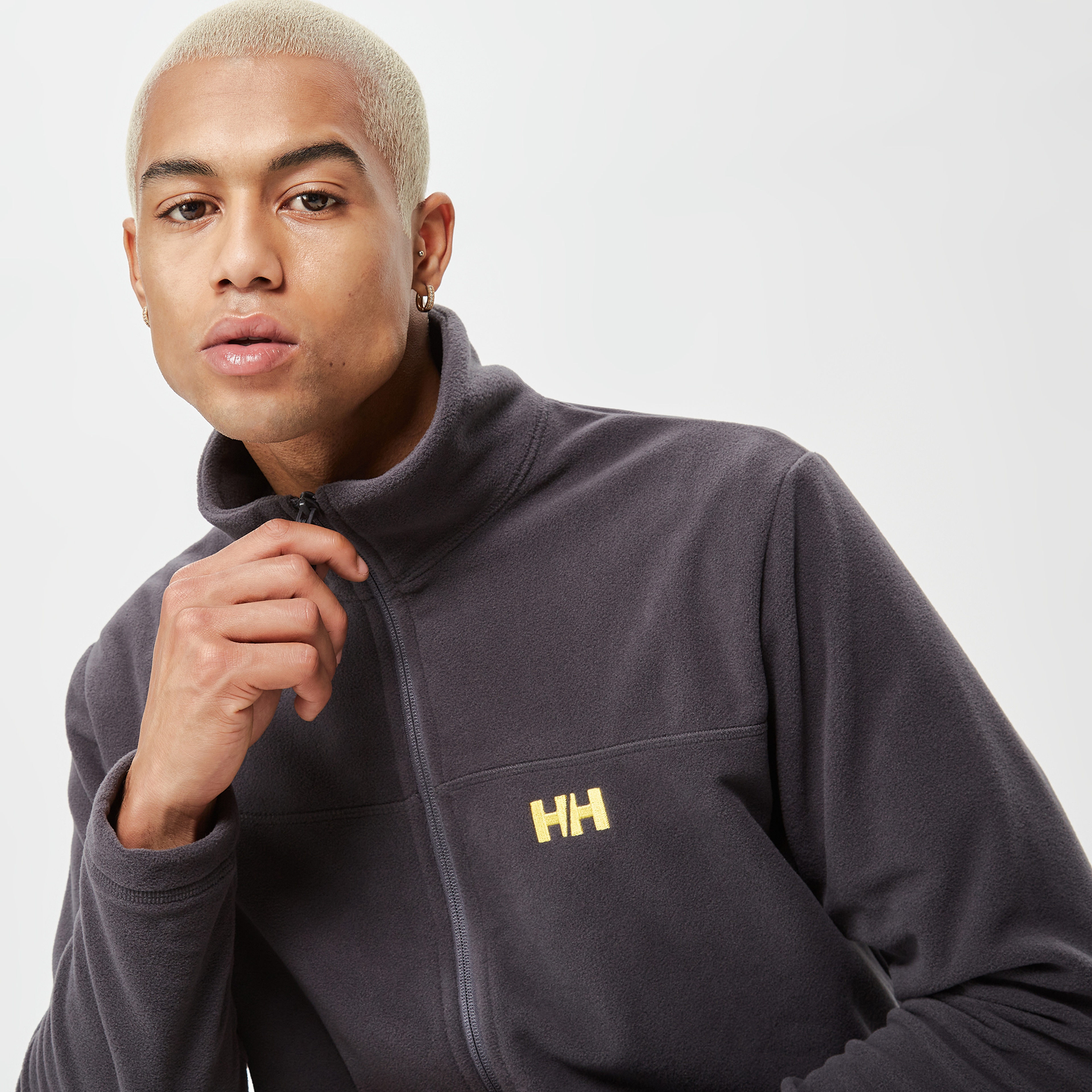 Helly Hansen Zippy Polar Mont Erkek Gri Polar