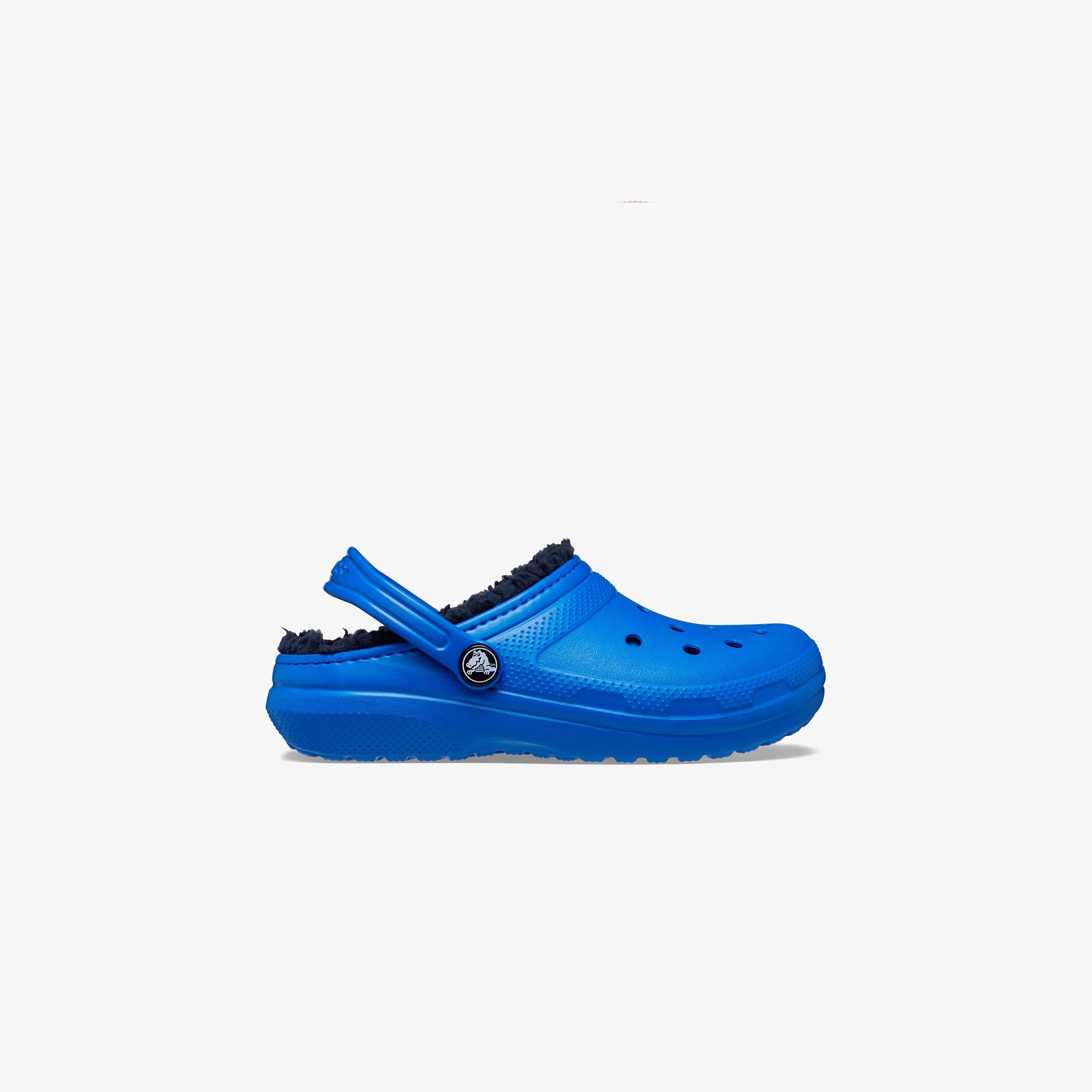 Crocs Classic Lined Clog Çocuk Mavi Terlik