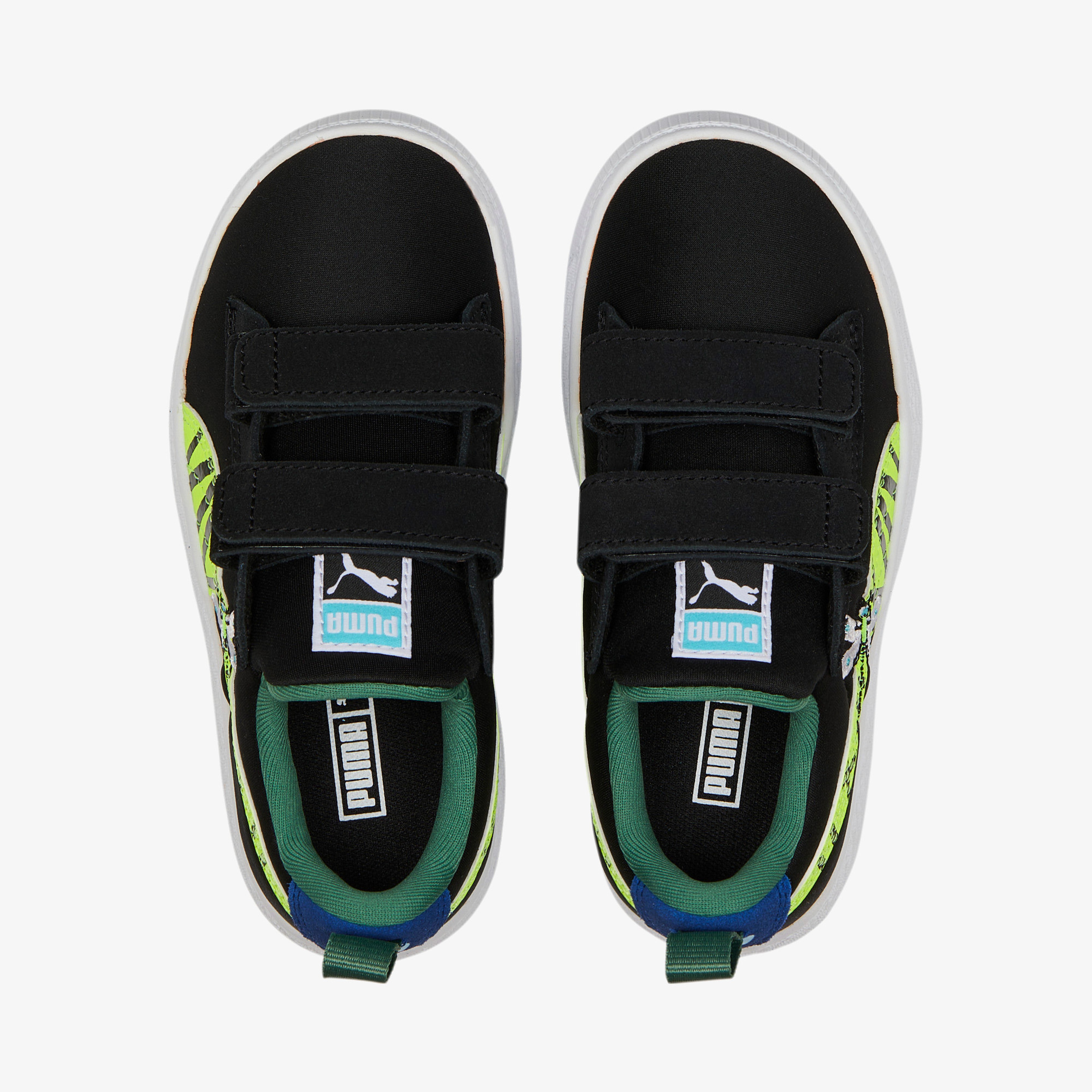 Puma Suede Light-Flex Small World V Ps Çocuk Siyah Spor Ayakkabı