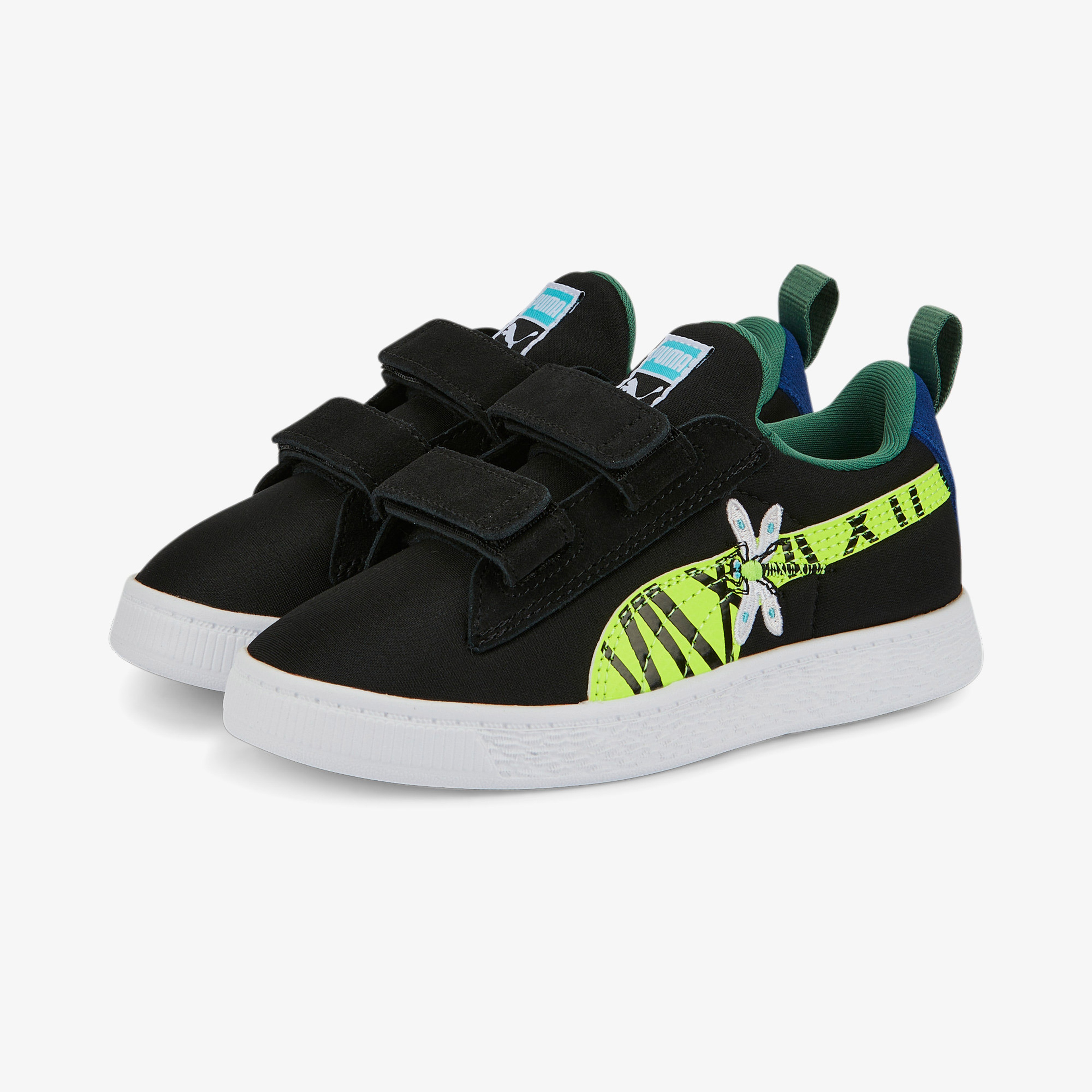 Puma Suede Light-Flex Small World V Ps Çocuk Siyah Spor Ayakkabı