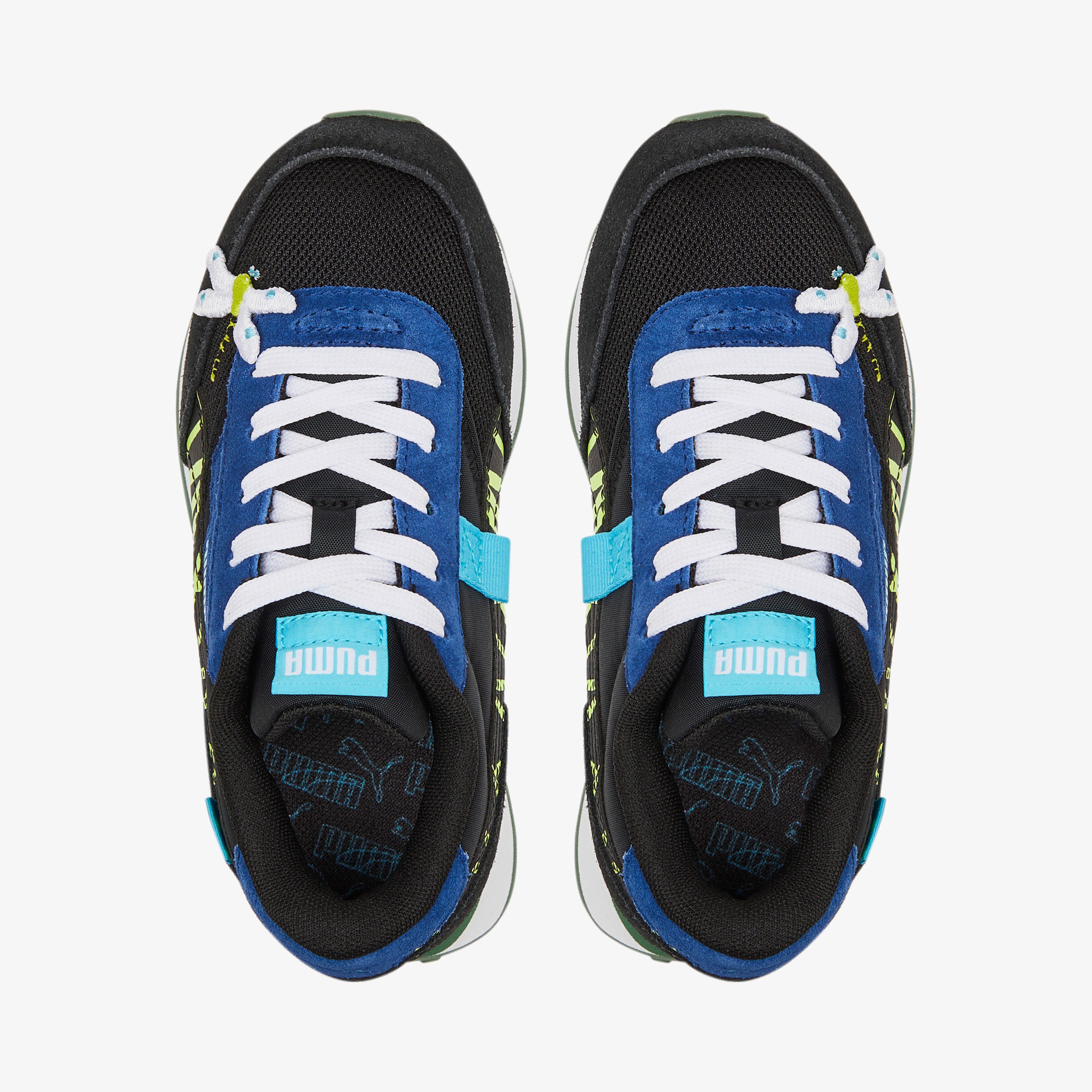 Puma Future Rider Small World Ps Çocuk Siyah Spor Ayakkabı