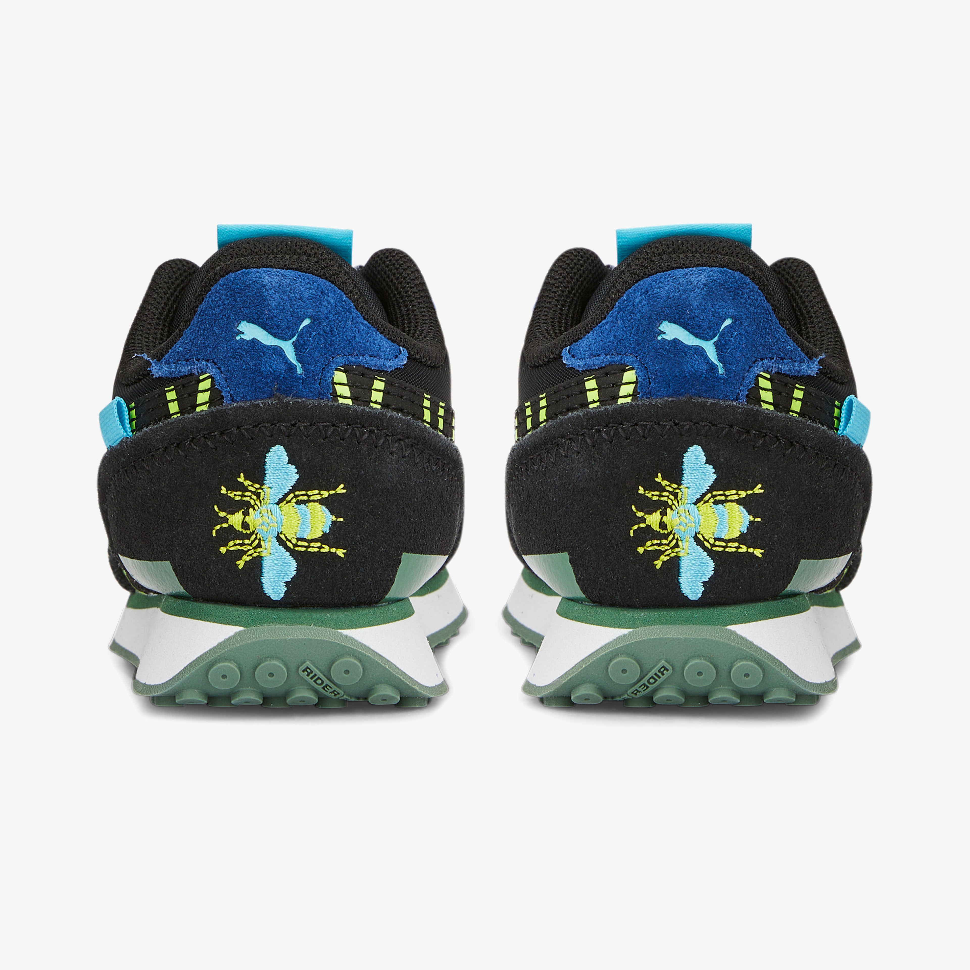 Puma Future Rider Small World Ac Bebek Siyah Spor Ayakkabı