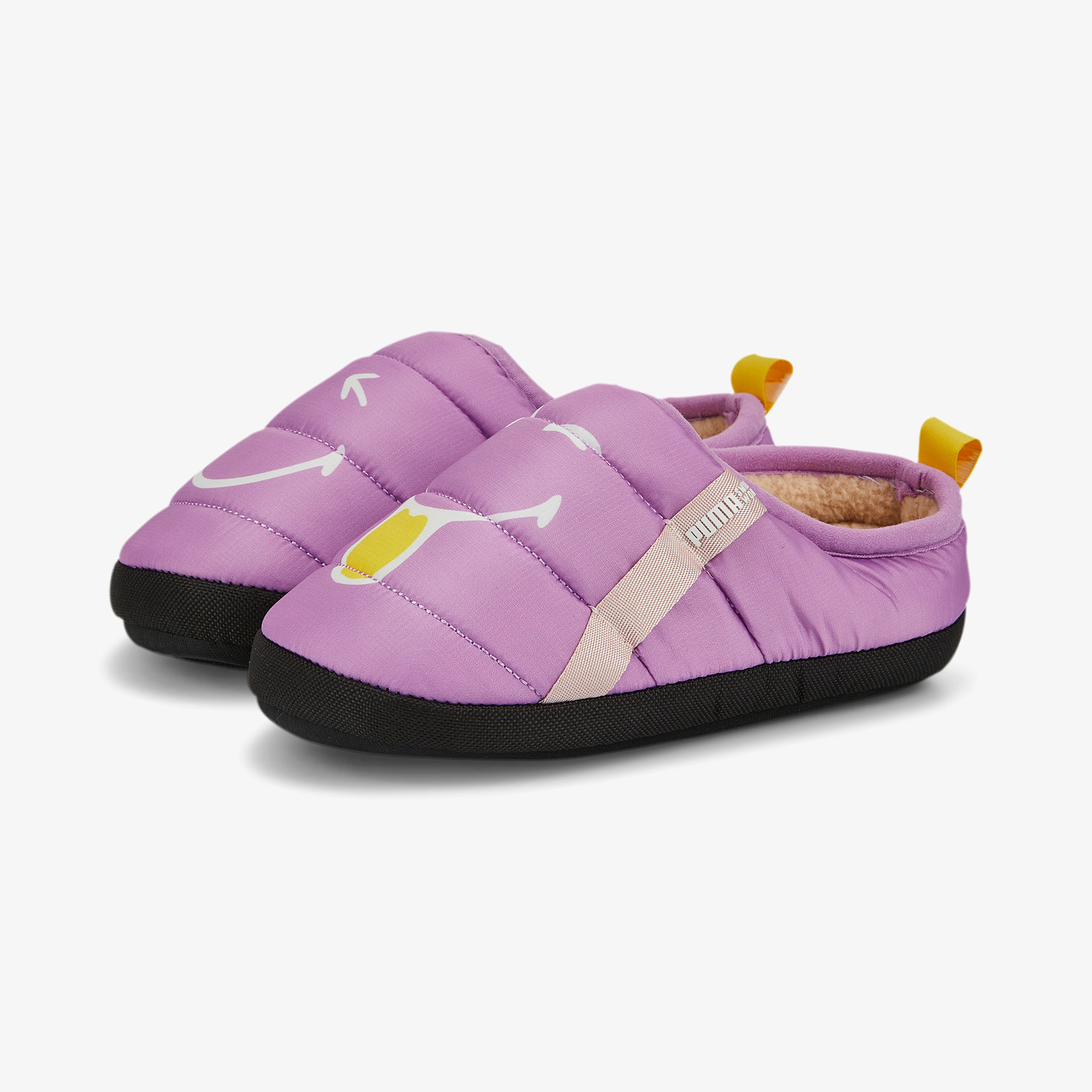 Puma Scuff Smileyworld Ps Çocuk Siyah Terlik