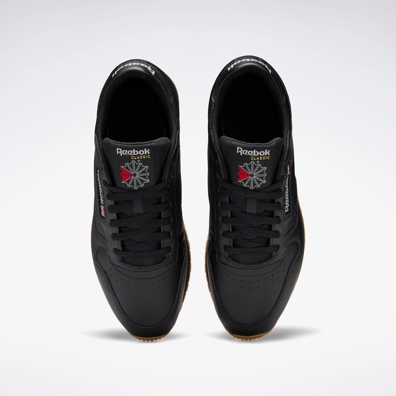 Reebok Classic Leather Unisex Siyah Spor Ayakkabı