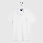 GANT Erkek Beyaz Regular Fit Polo