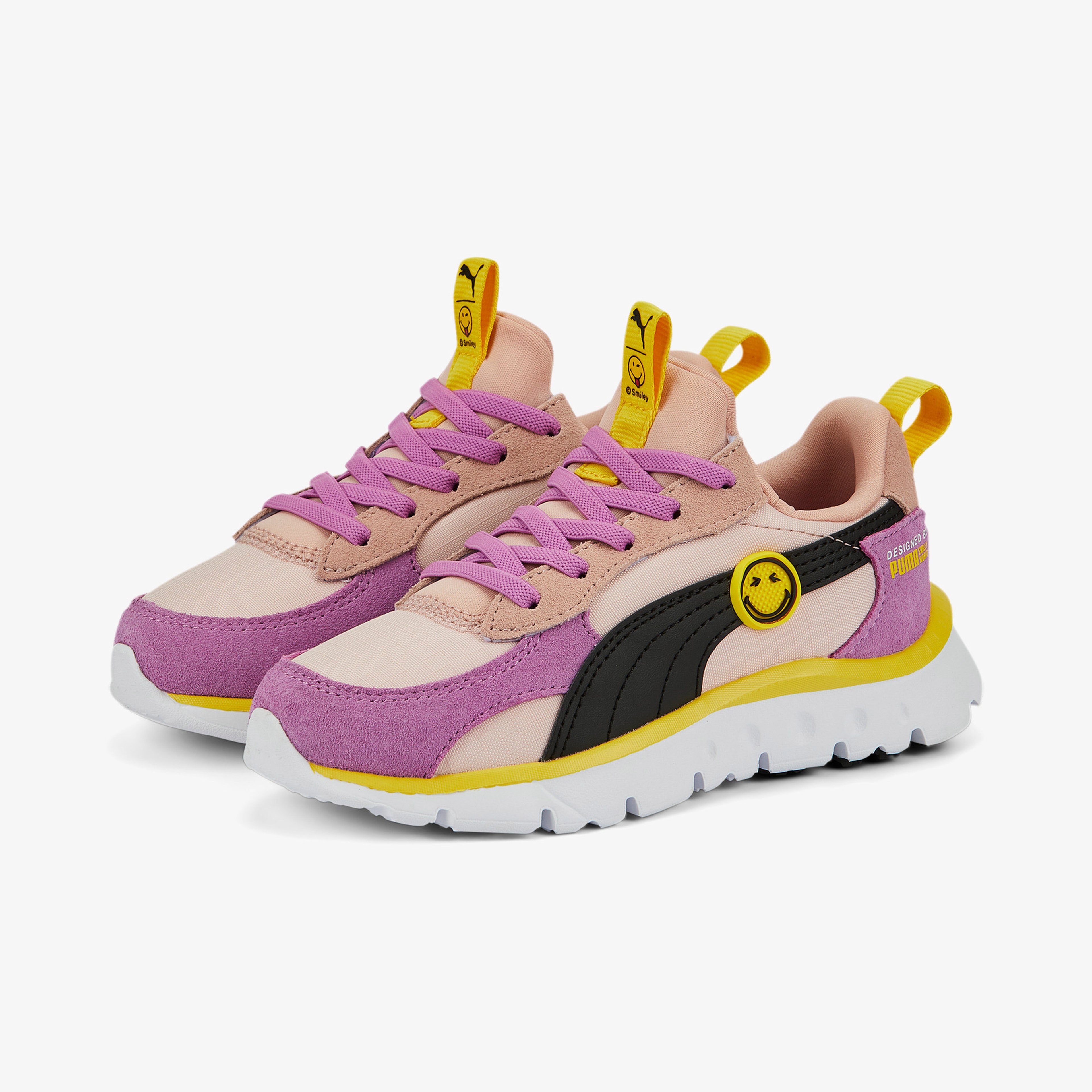 Puma Wr Flex Slip On Smileyworld Ps Çocuk Pembe Spor Ayakkabı