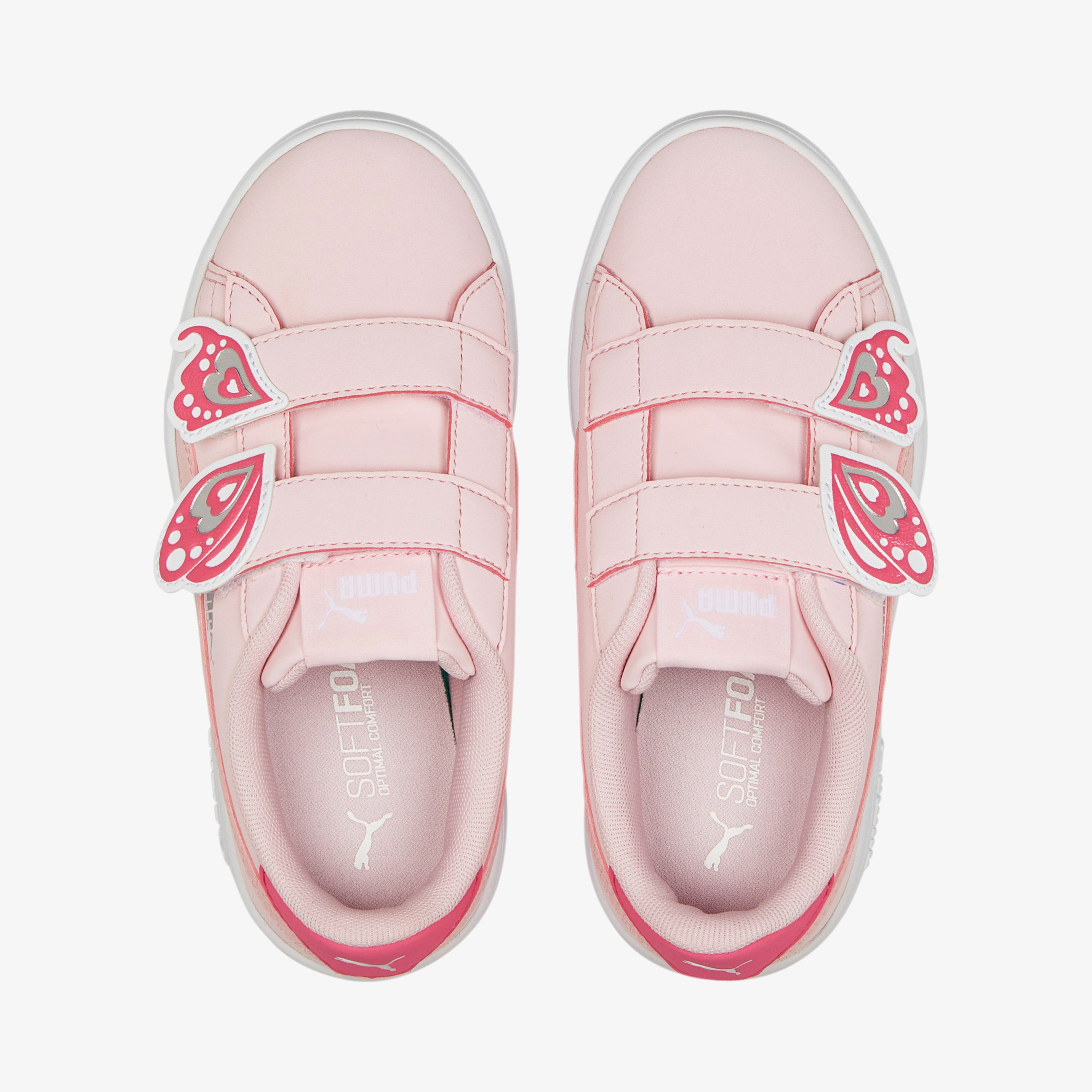 Puma Smash V2 Bfly V Ps Çocuk Pembe Spor Ayakkabı