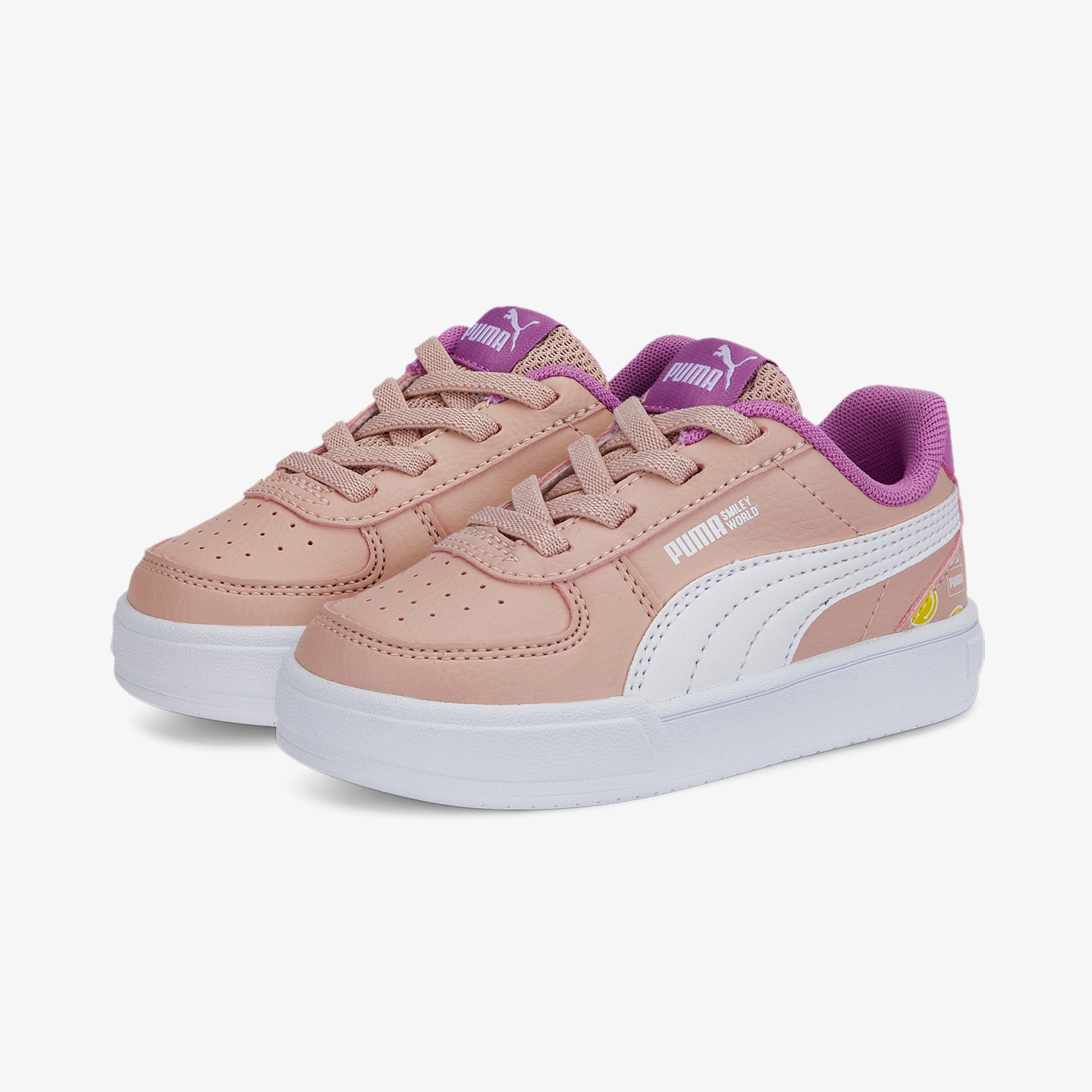 Puma Caven Smileyworld Ac Bebek Pembe Spor Ayakkabı