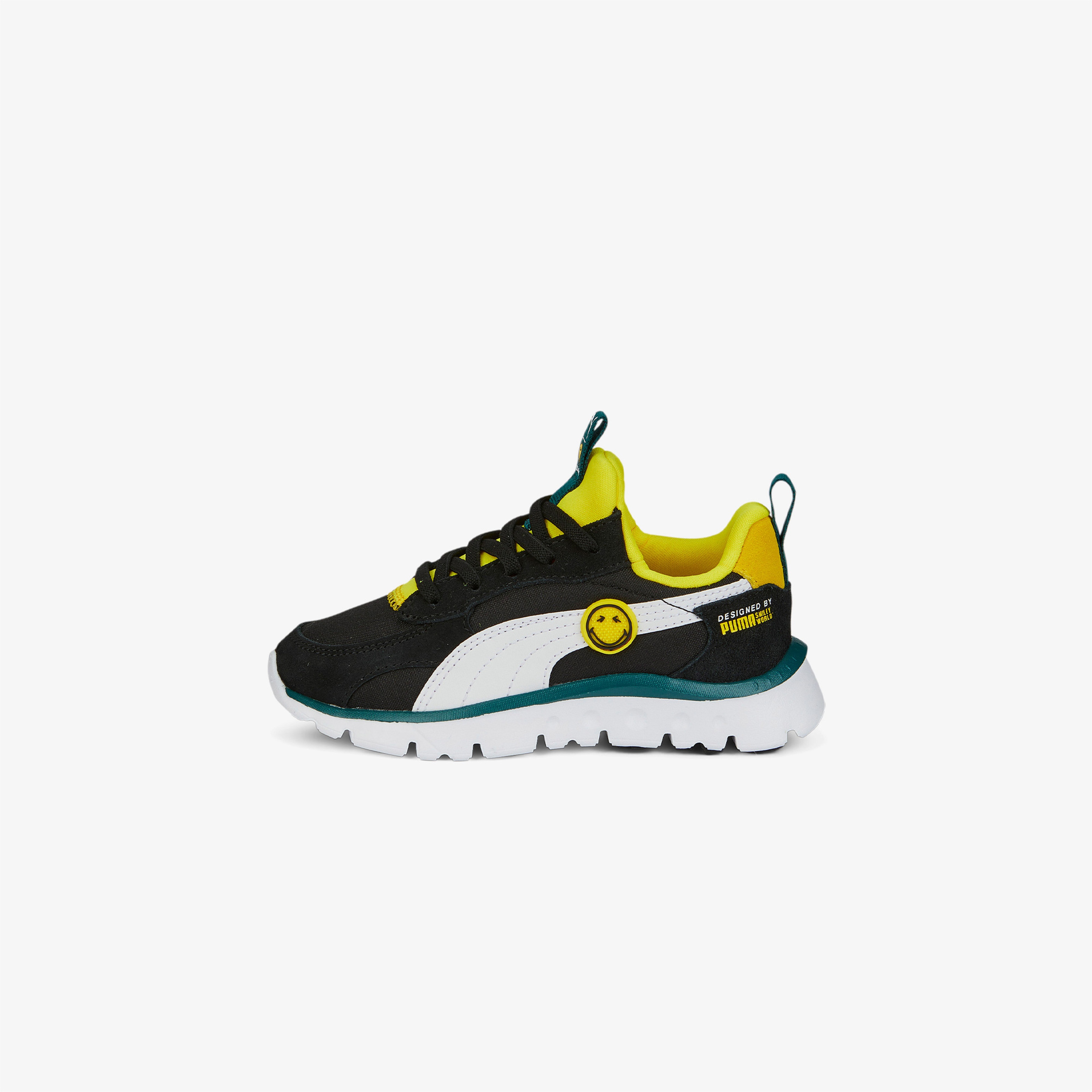 Puma Wr Flex Slip On Smileyworld Ps Çocuk Siyah Spor Ayakkabı