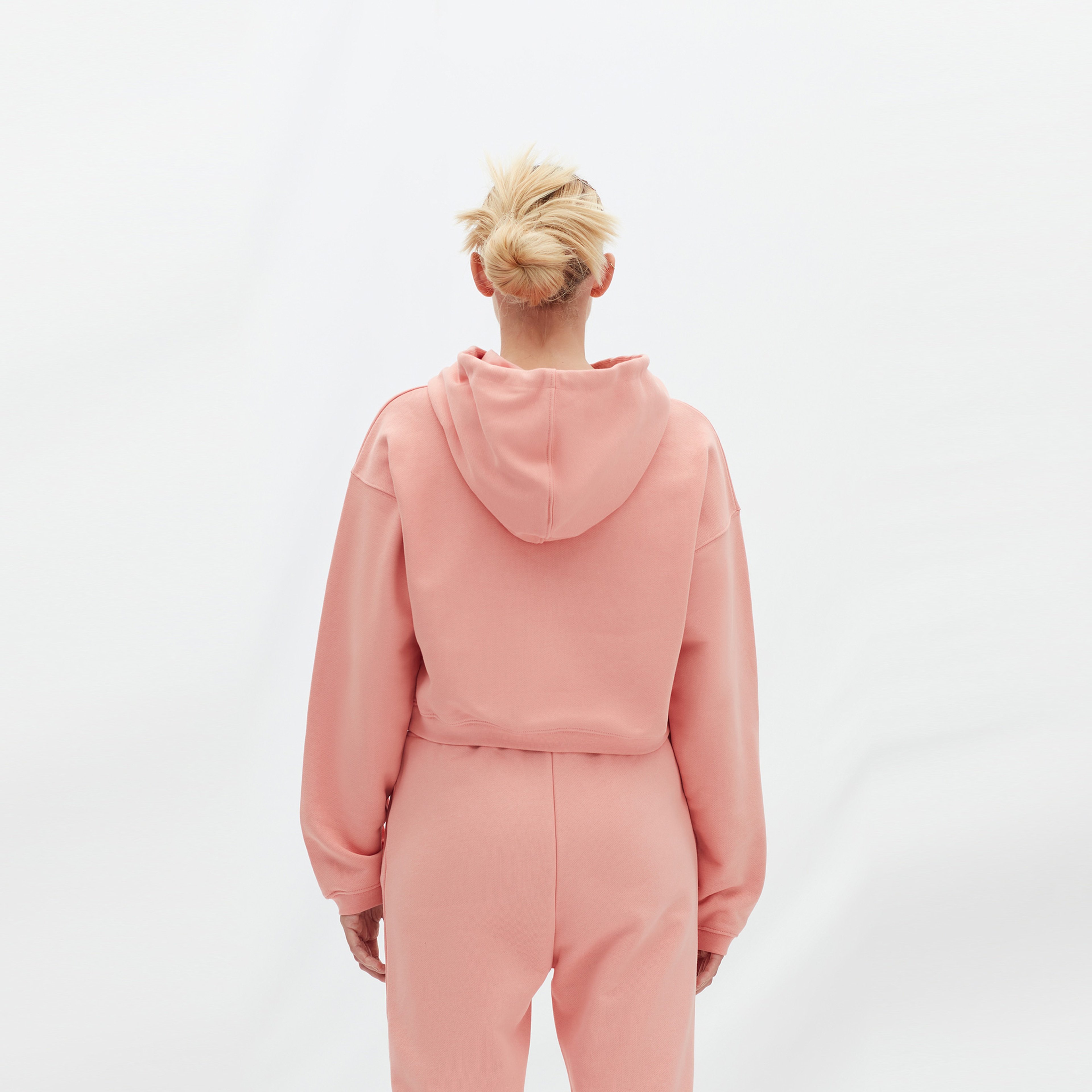 Les Benjamins Essentials Kadın Pembe Hoodie