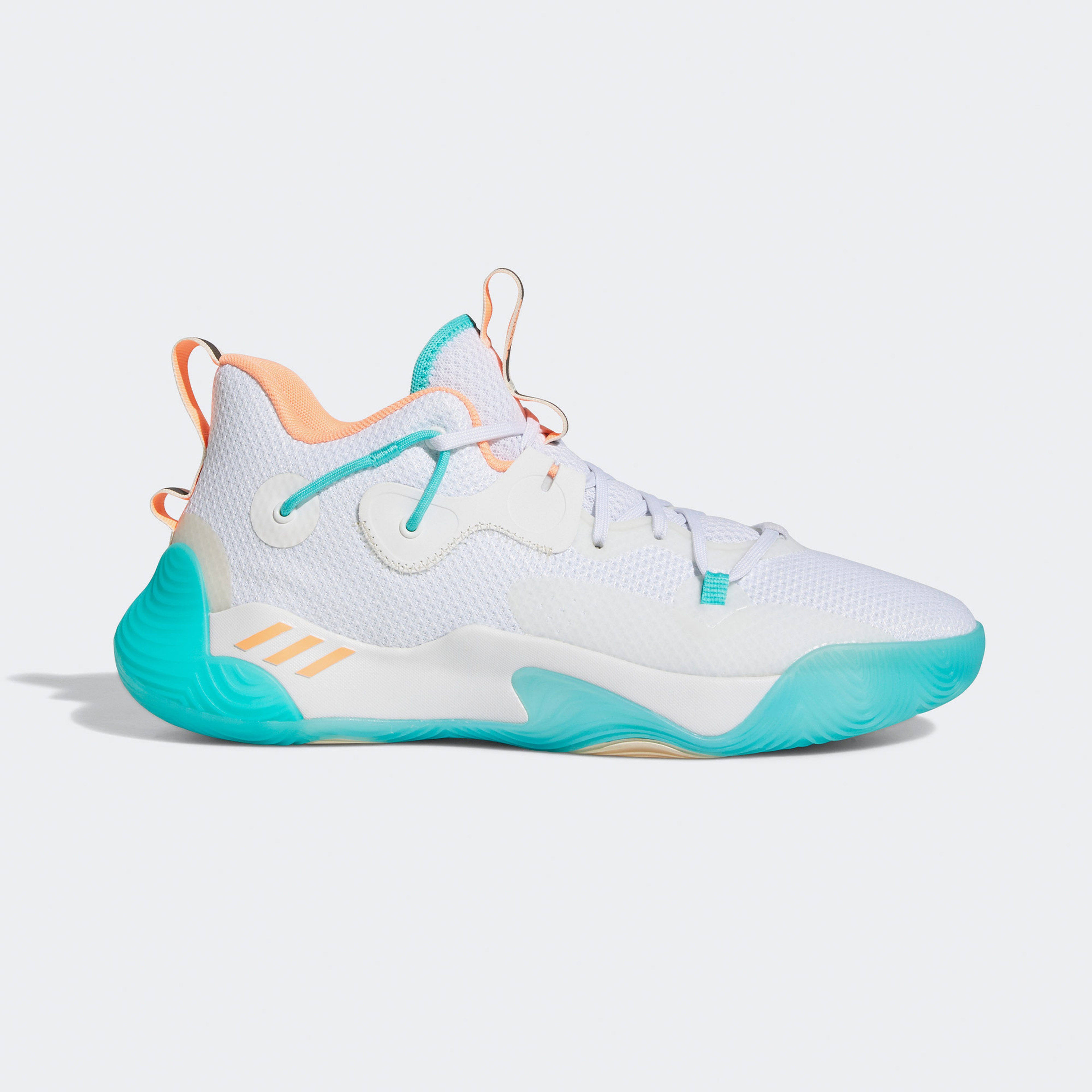 adidas Harden Stepback 3 Unisex Beyaz Spor Ayakkabı