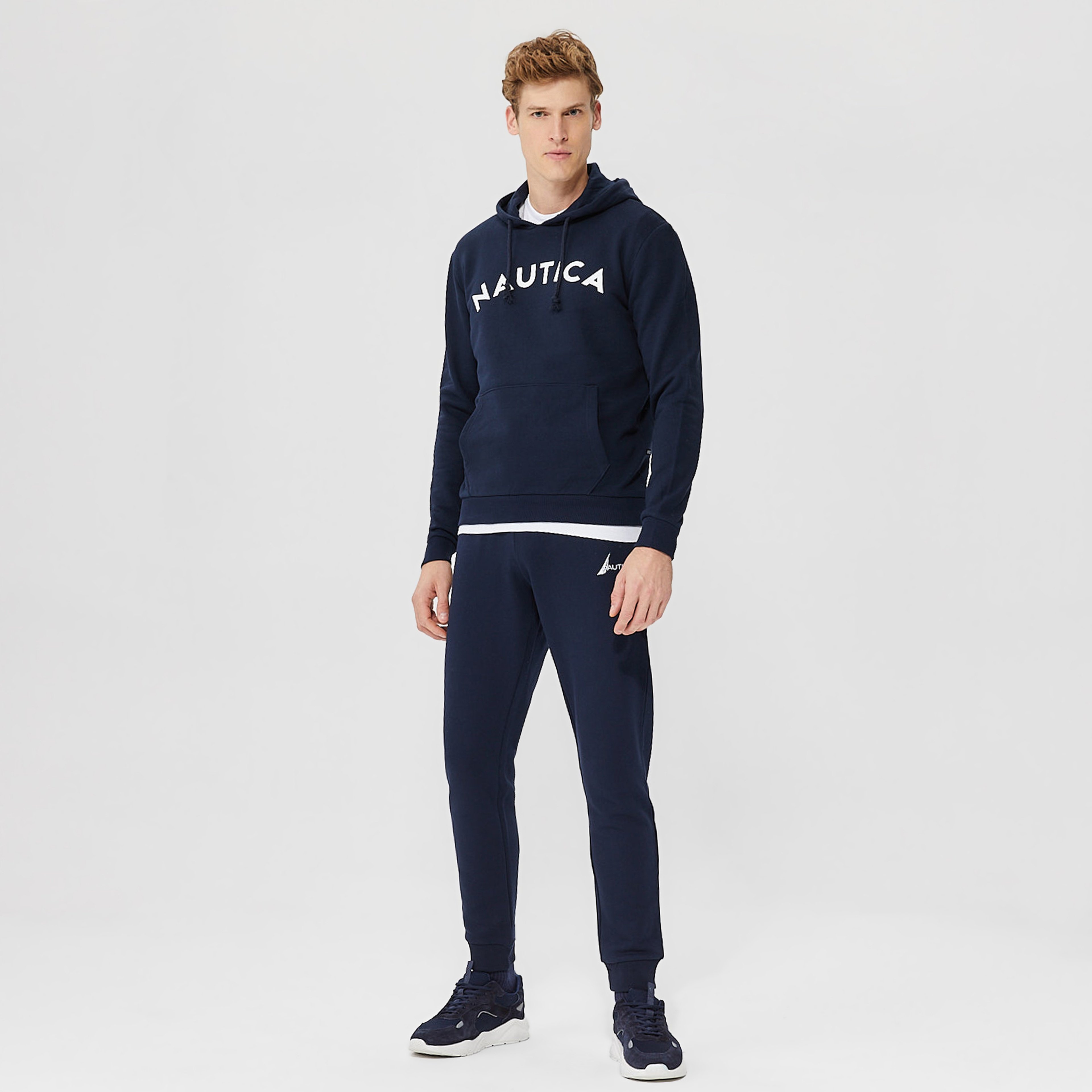 Nautica Erkek Lacivert Standart Fit Sweatshirt