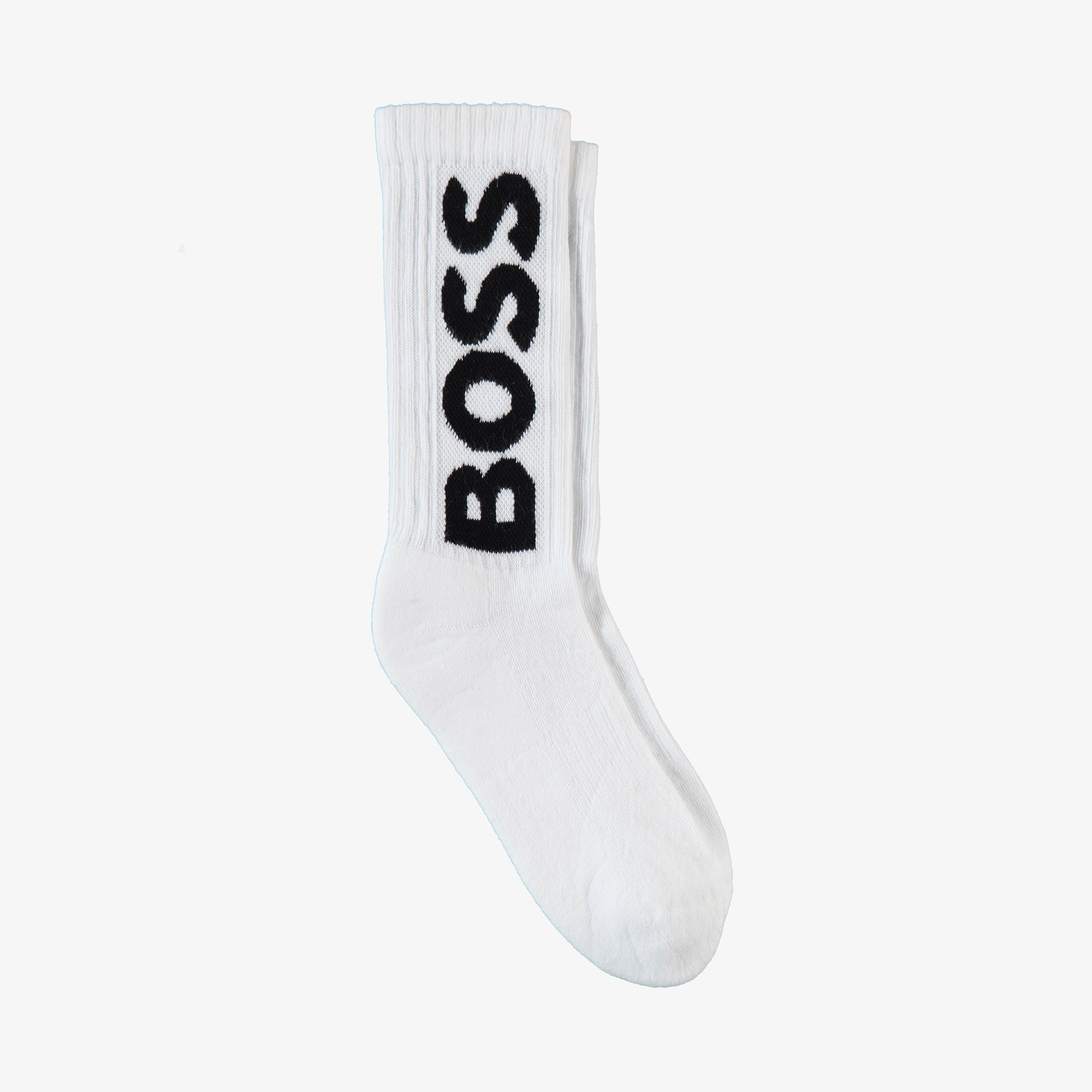 Boss Unisex Beyaz Çorap