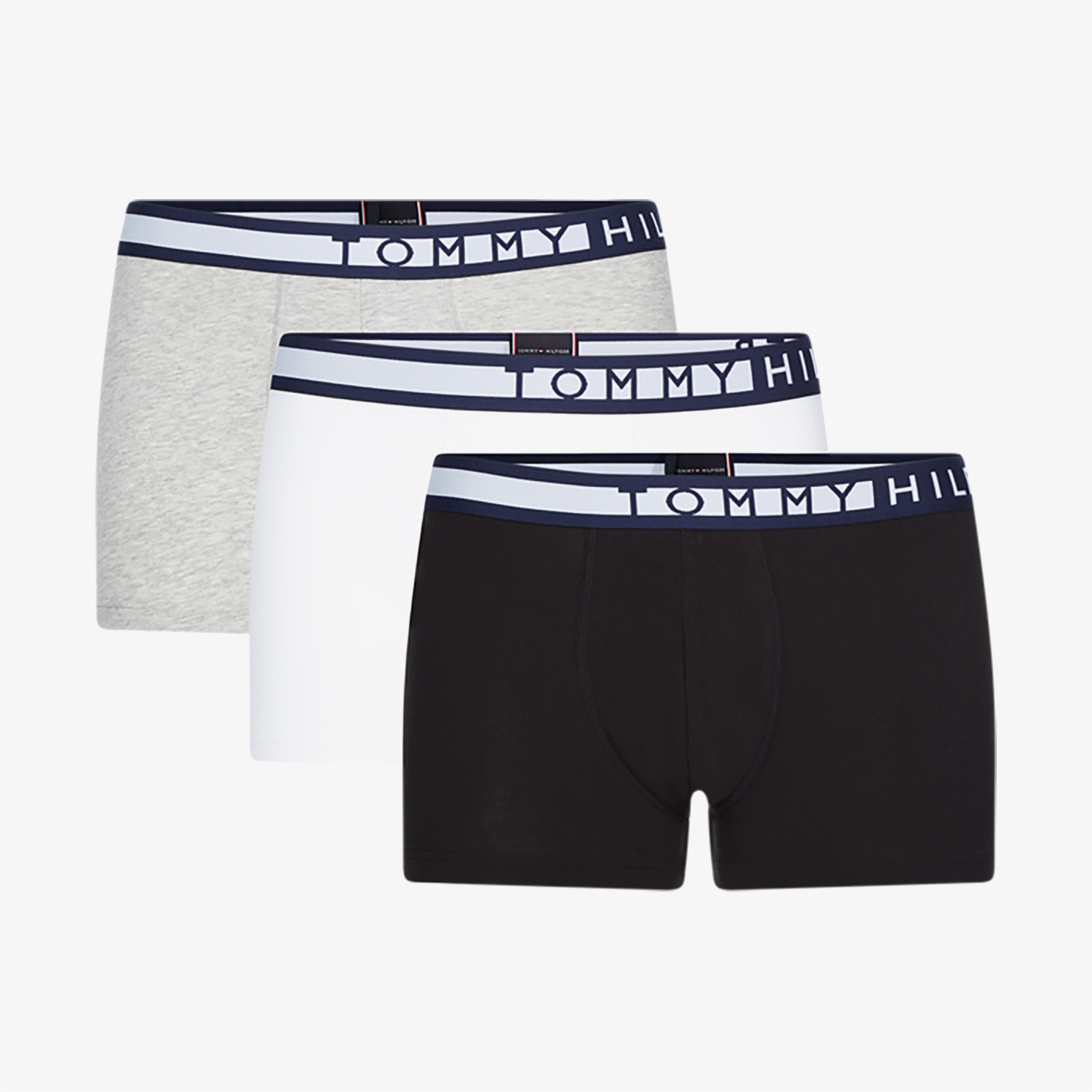 Tommy Hilfiger 3 Parça Trunk Erkek Siyah Boxer