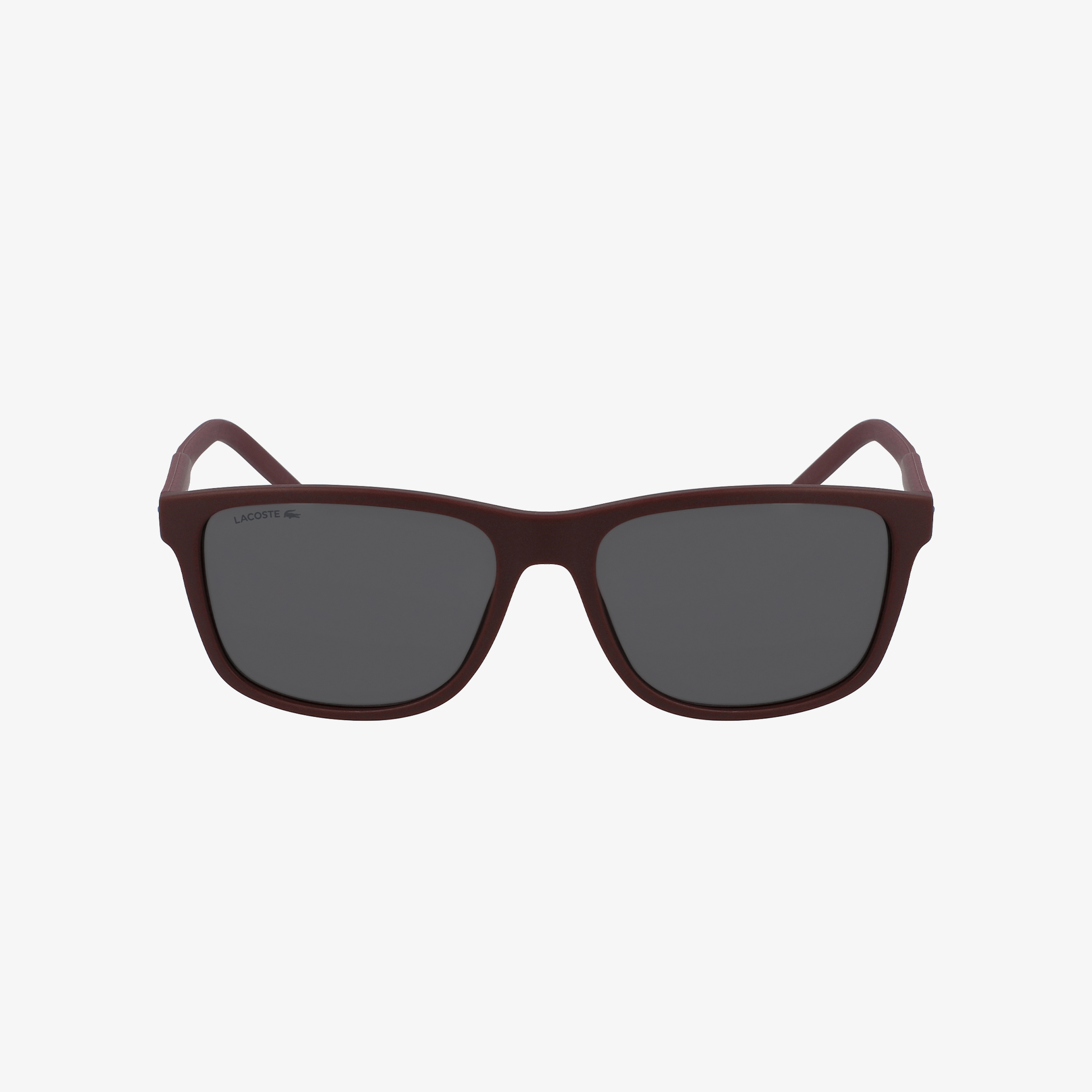 Lacoste Modified Rectangle Unisex Bordo Güneş Gözlüğü