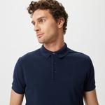 Nautica Erkek Lacivert Slim Fit Kısa Kollu Polo Yaka T-Shirt