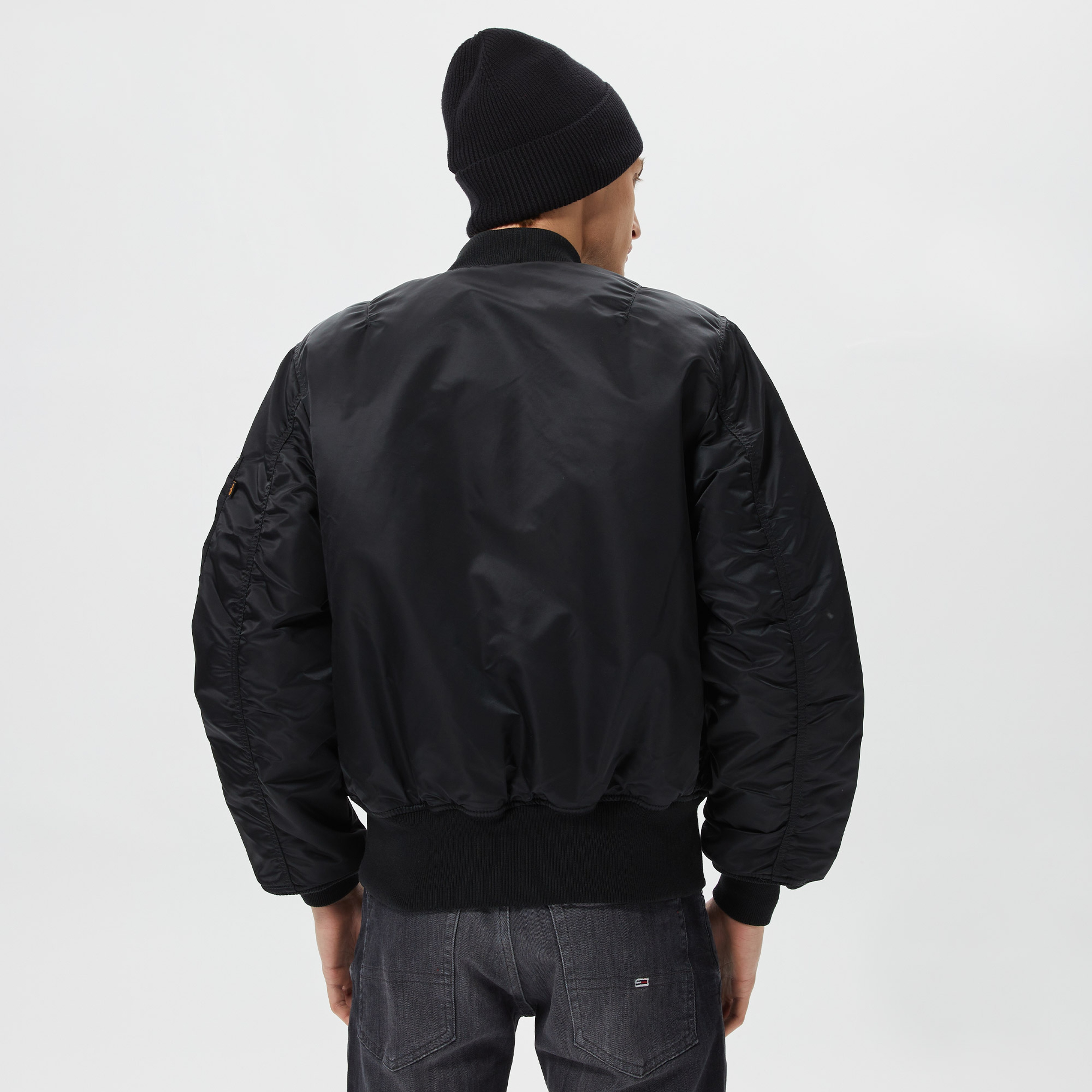 Alpha Industries MA-1 Flight Erkek Siyah Ceket