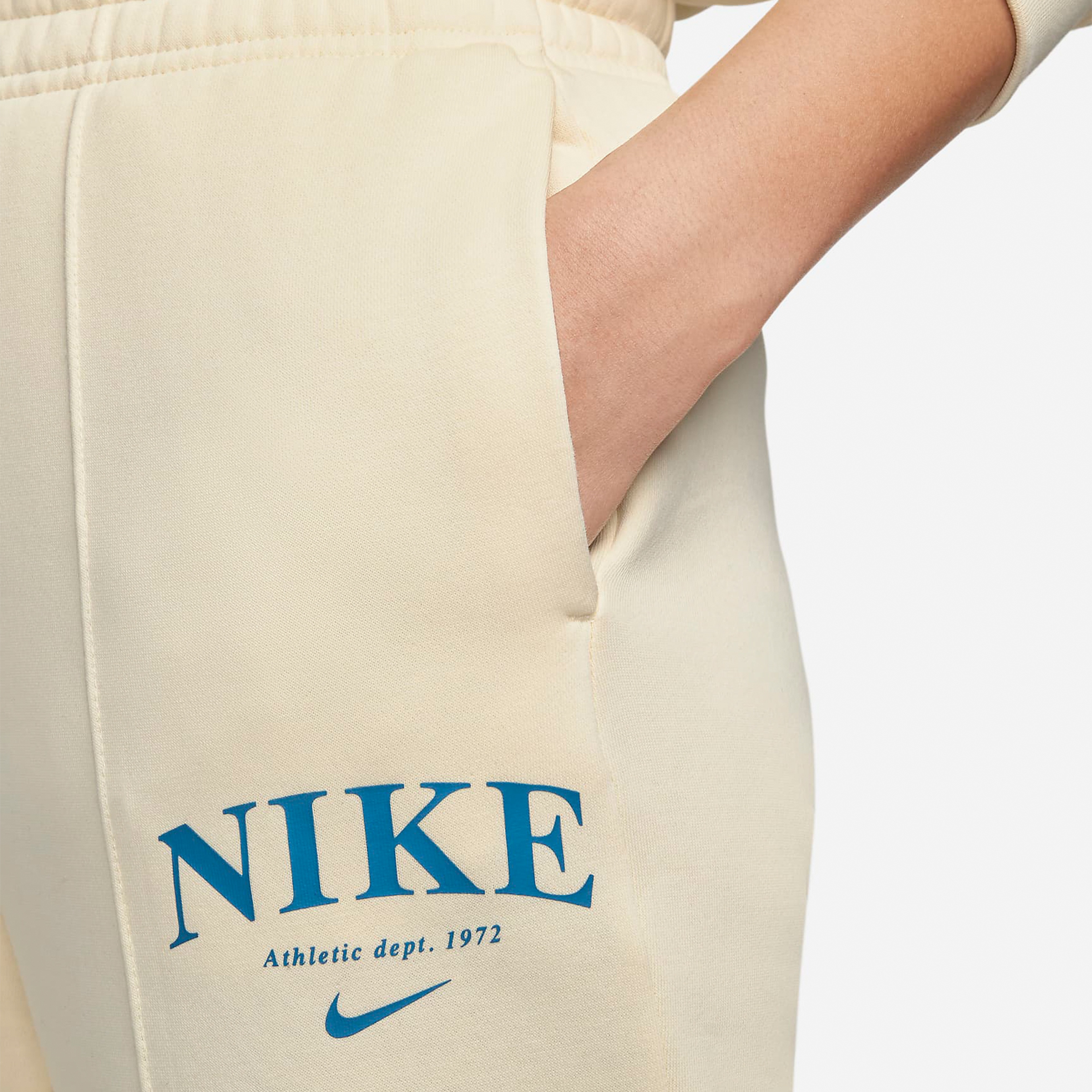 Nike Sportswear Essentials Collection Kadın Krem Eşofman Altı