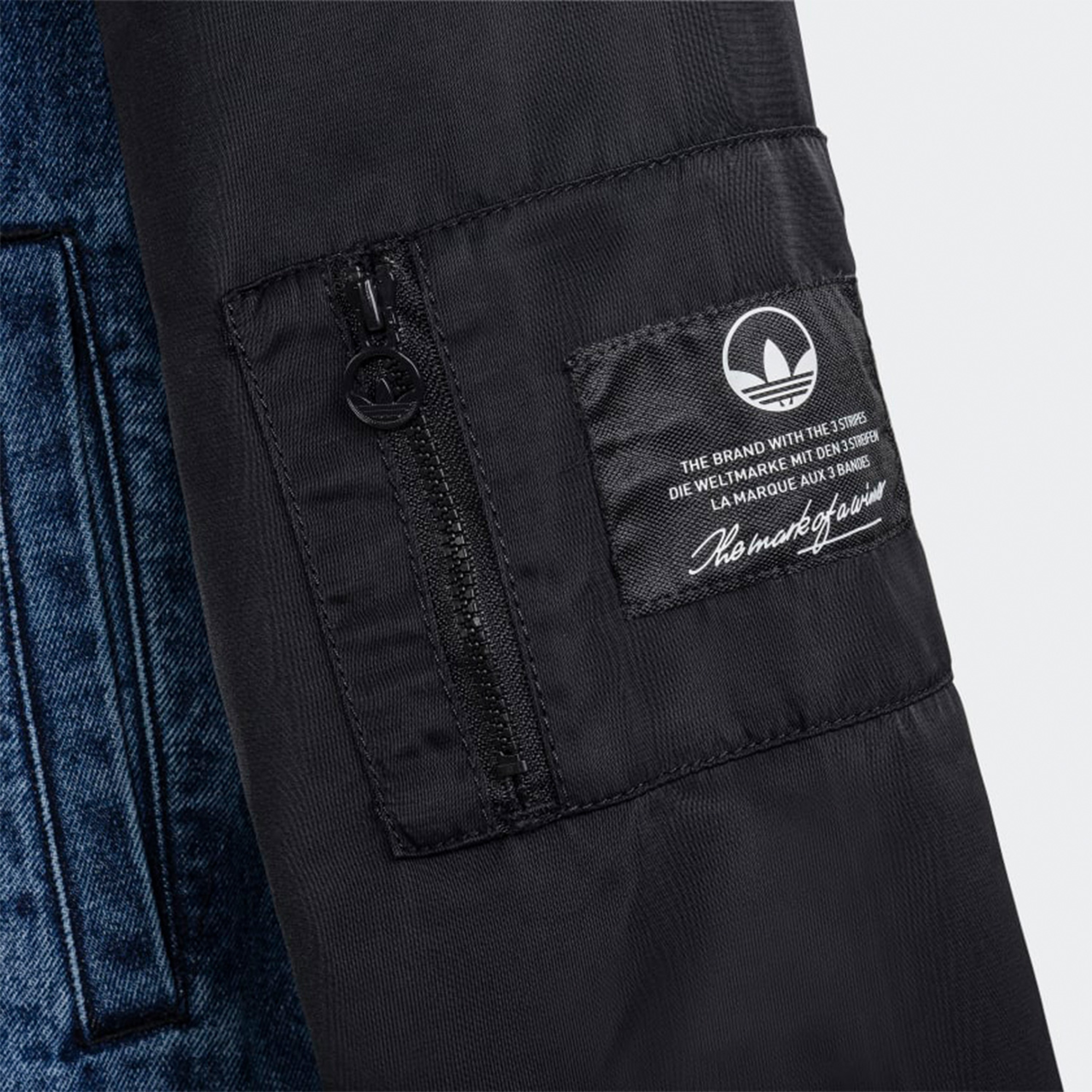 adidas Jaqueta Varsity Kadın Mavi Ceket