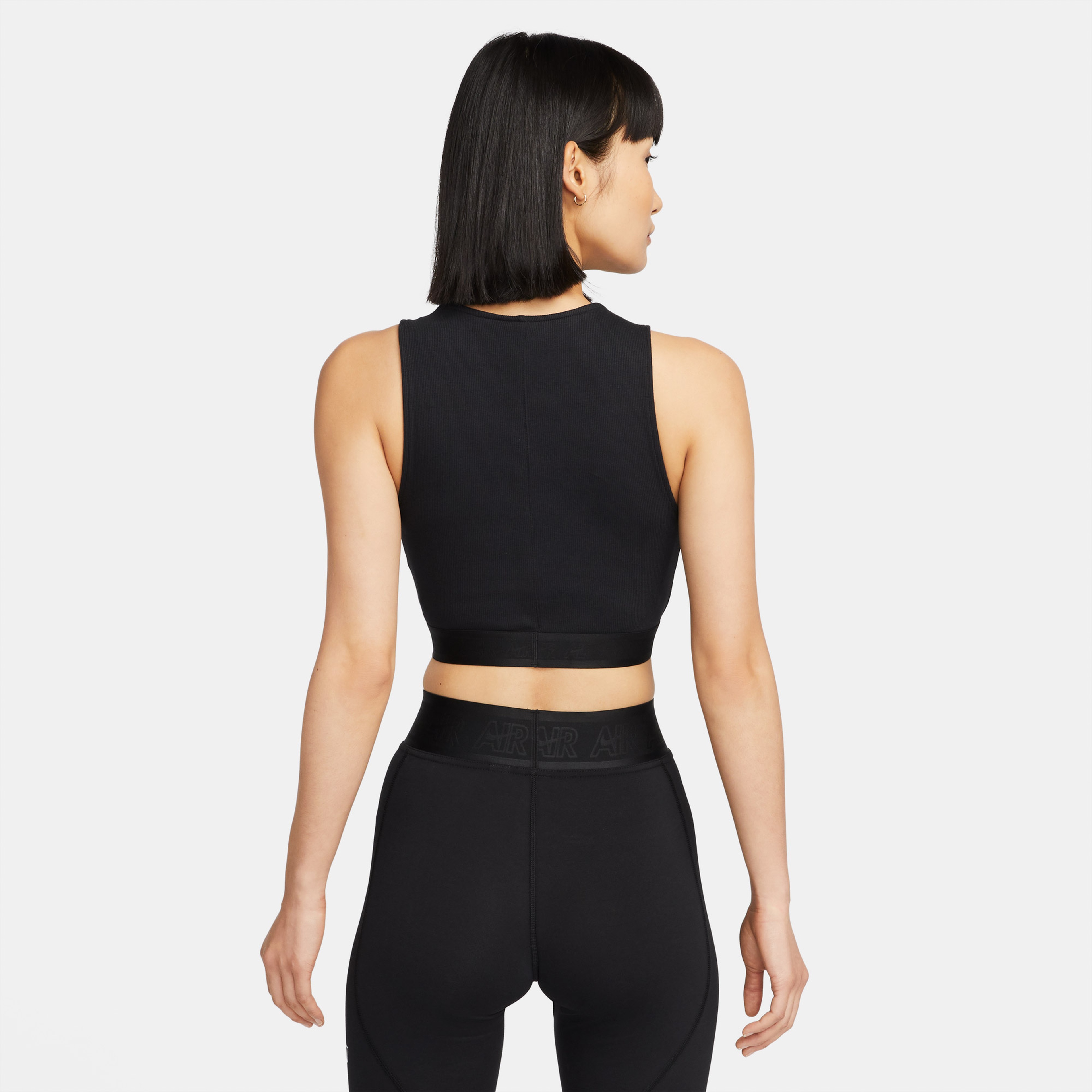 Nike Sportswear Air Crop Kadın Siyah Bra