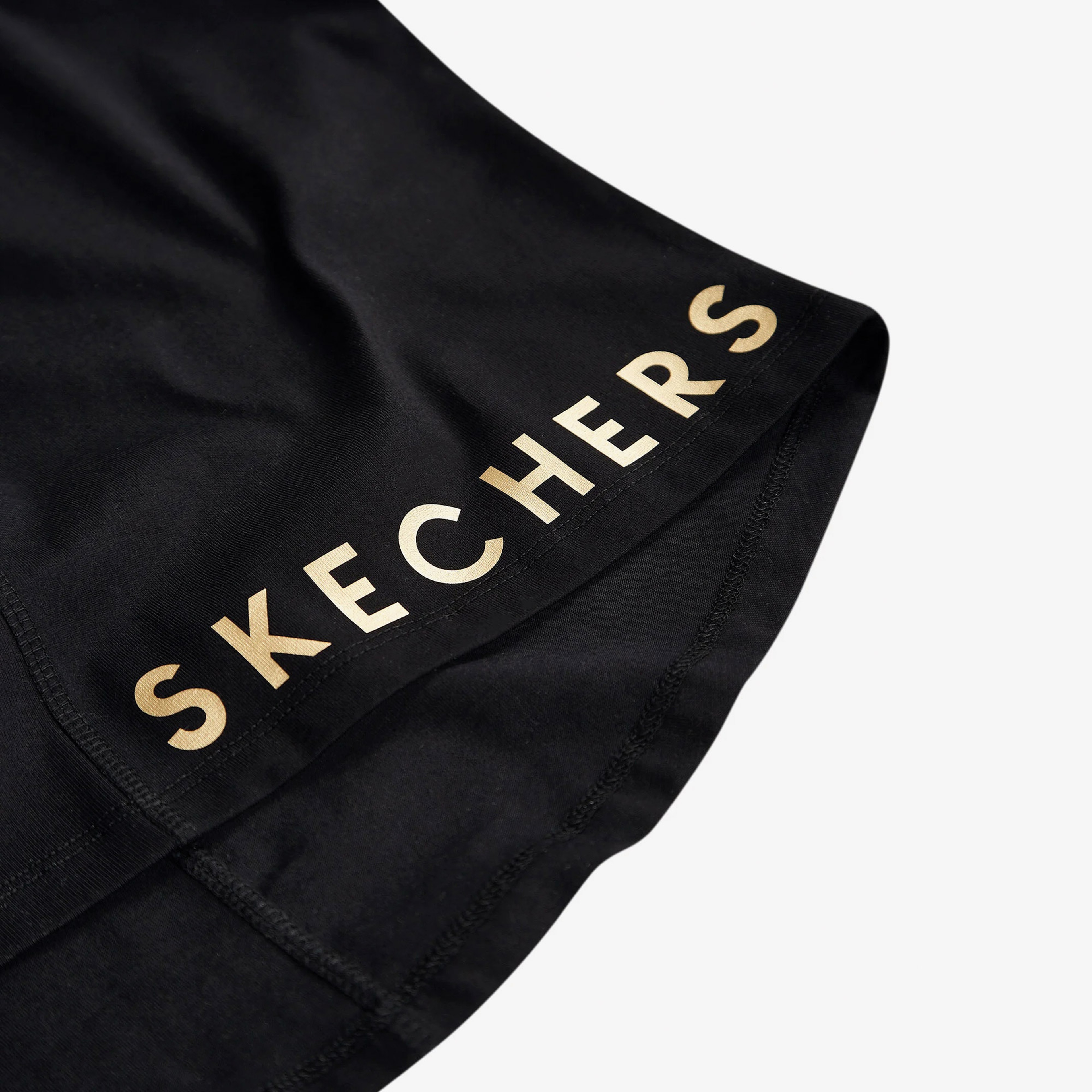 Skechers Capsule Coll Shiny Detailed Kadın Siyah T-Shirt