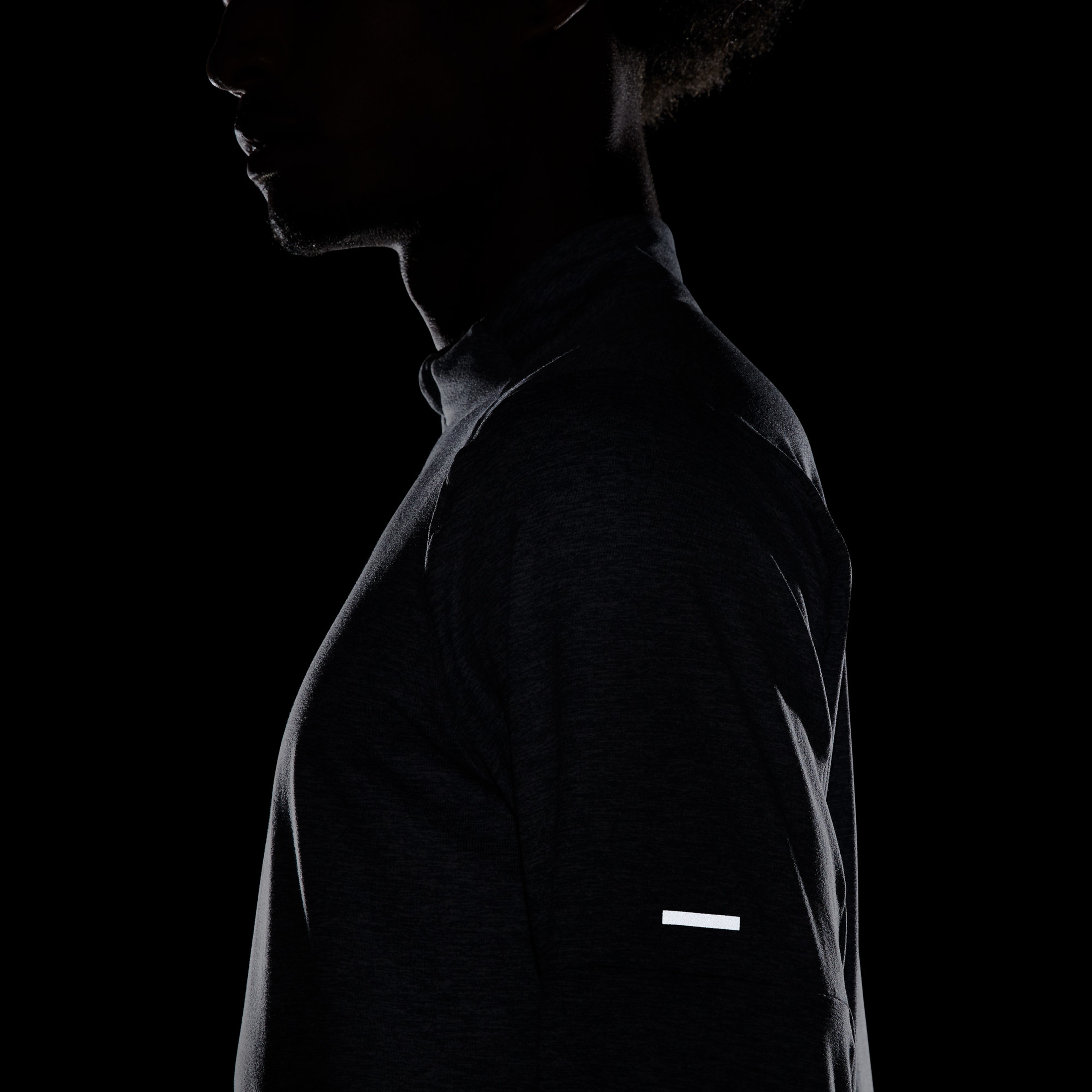 Nike Dri-Fit Element Erkek Gri Uzun Kollu T-Shirt