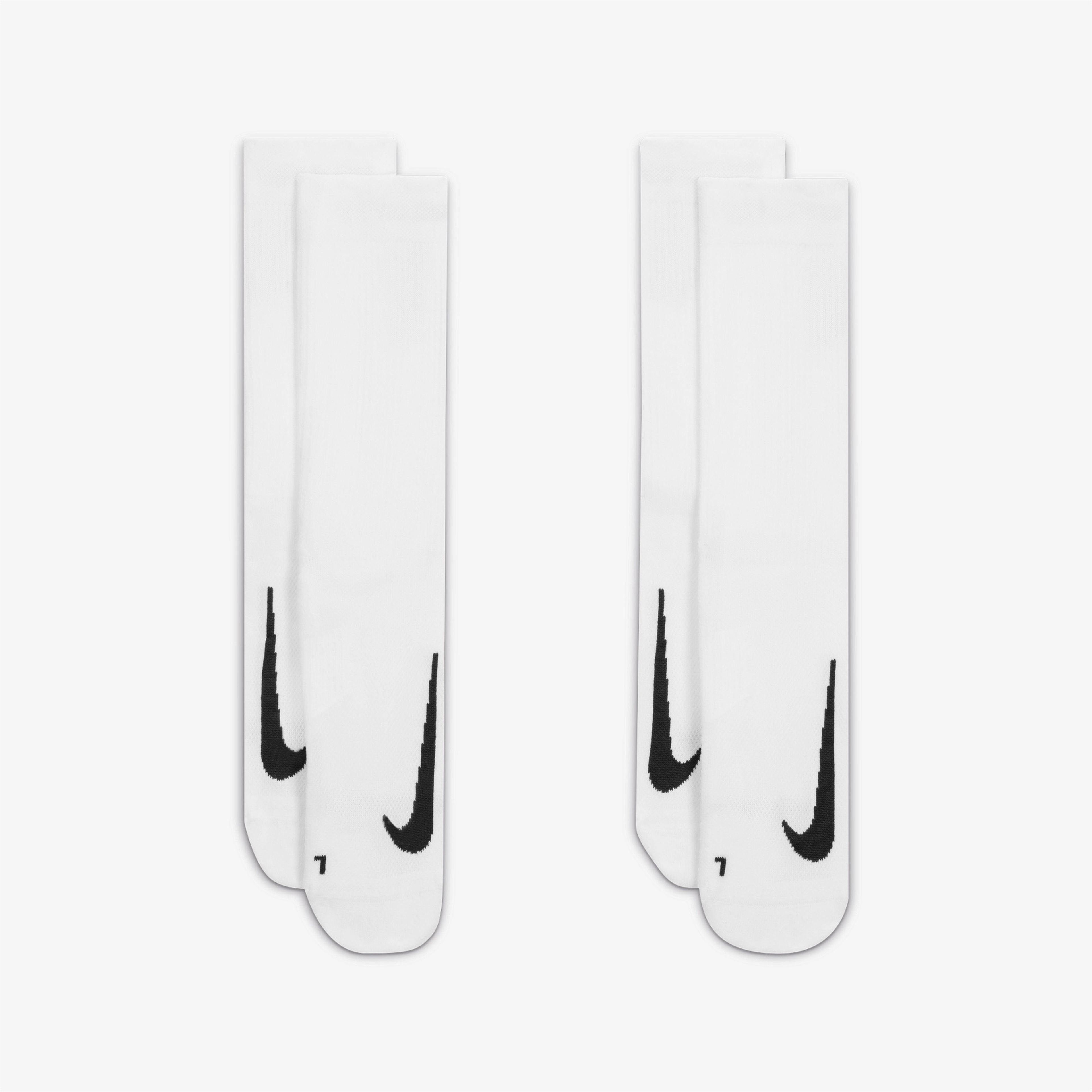 Nike Multiplier Unisex Beyaz Koşu Çorabı