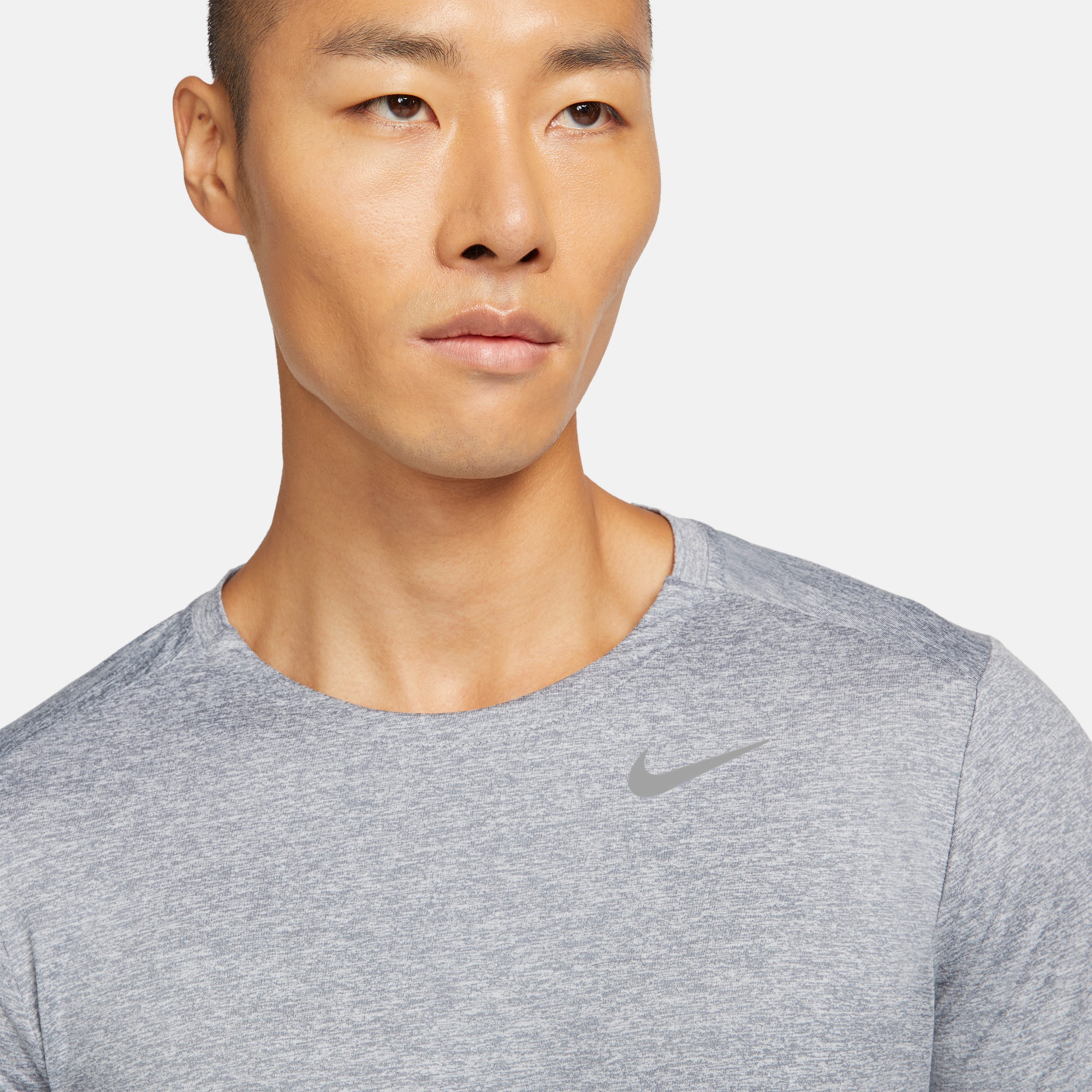 Nike Dri-Fıt Element Crew Erkek Gri Uzun Kollu T-Shirt