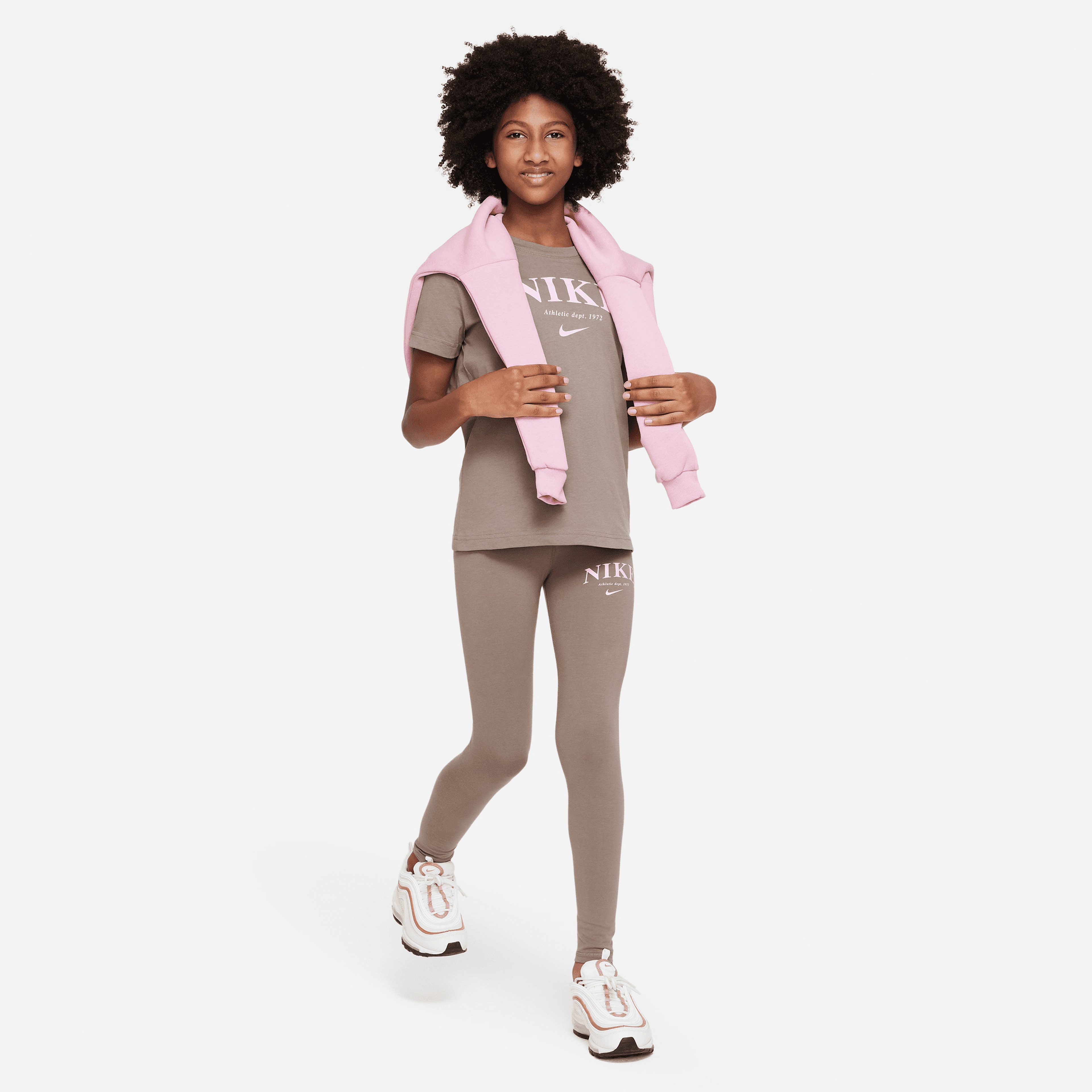 Nike Sportswear Favorites Çocuk Krem Tayt