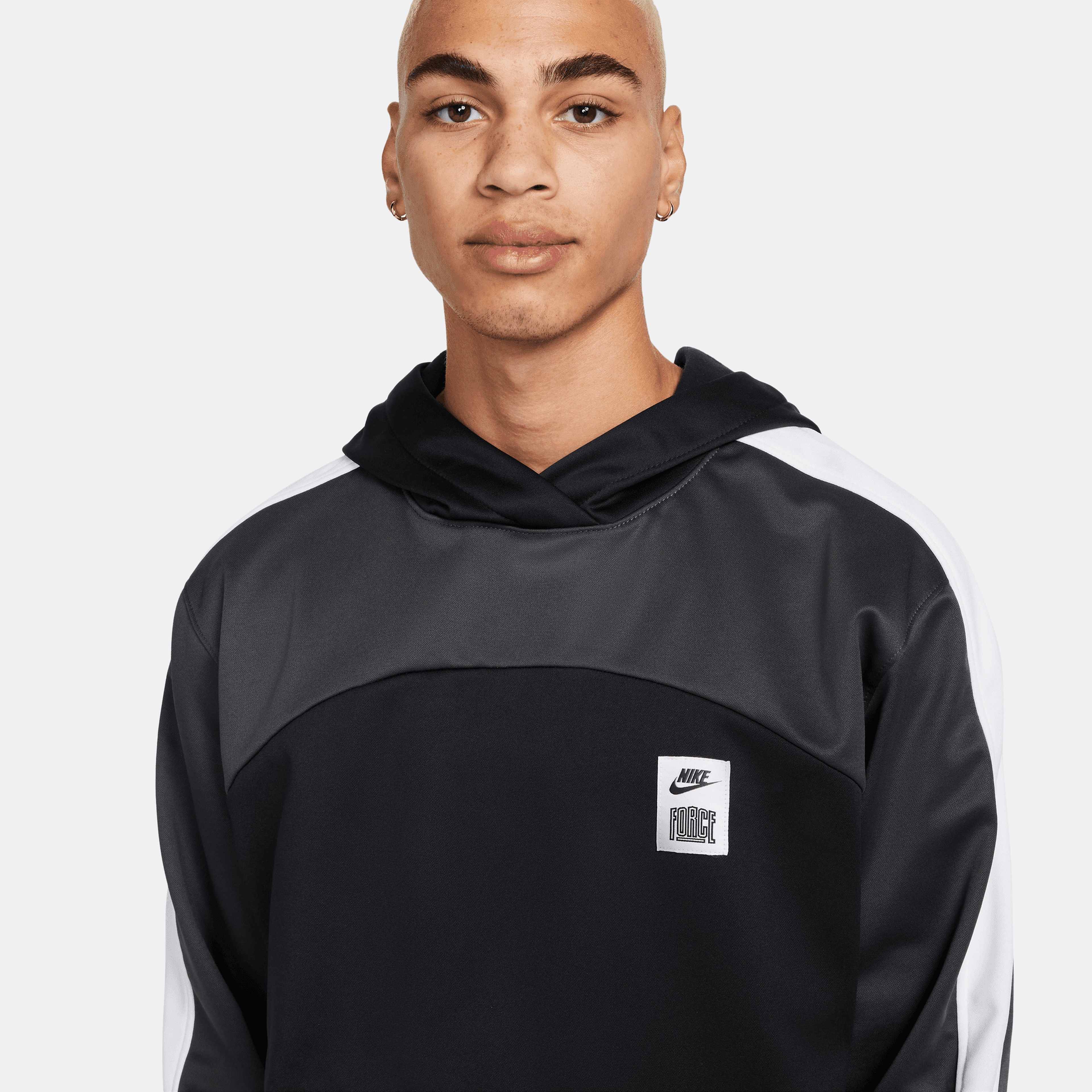 Nike Therma-Fit Starting 5 Erkek Siyah Basketbol Sweatshirt