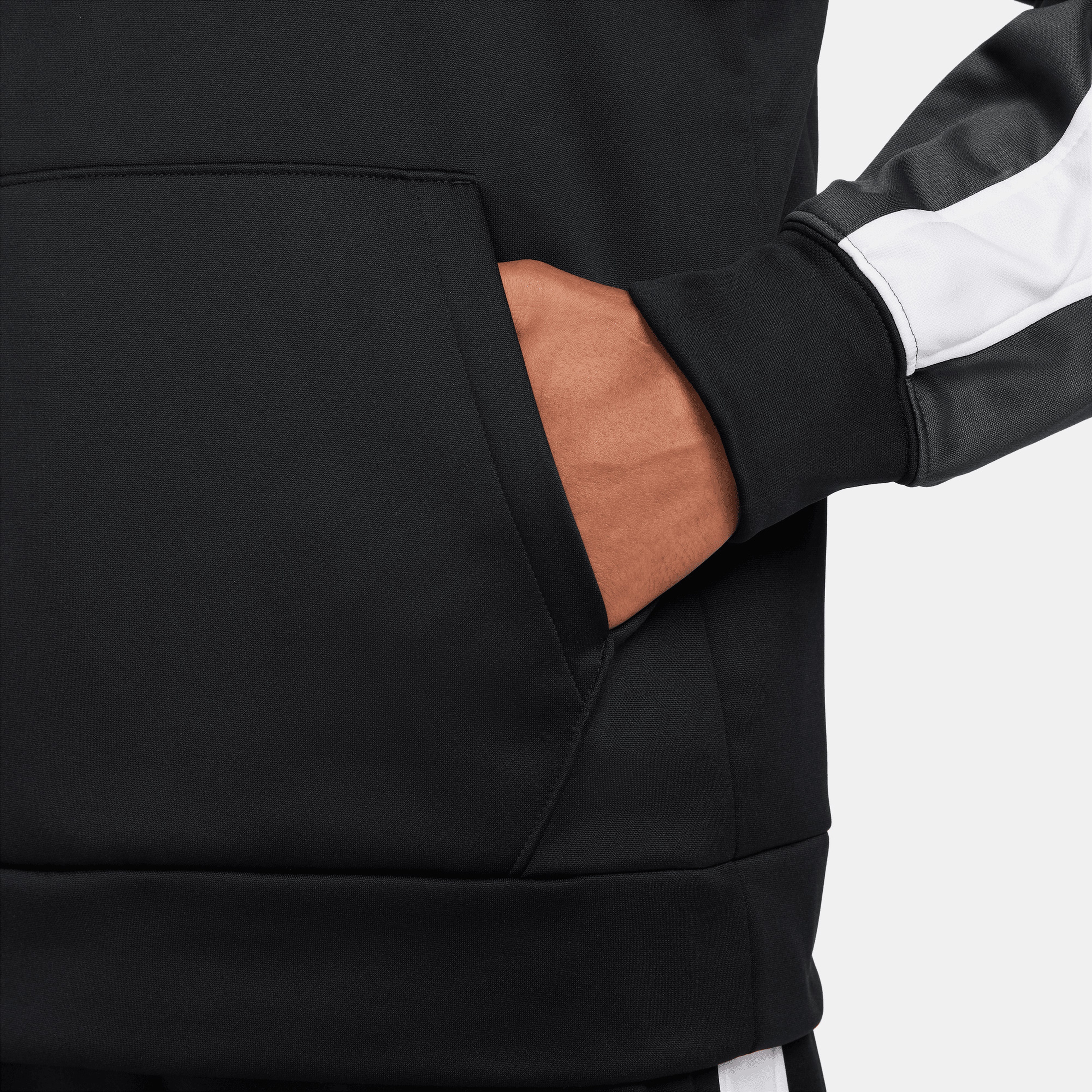 Nike Therma-Fit Starting 5 Erkek Siyah Basketbol Sweatshirt