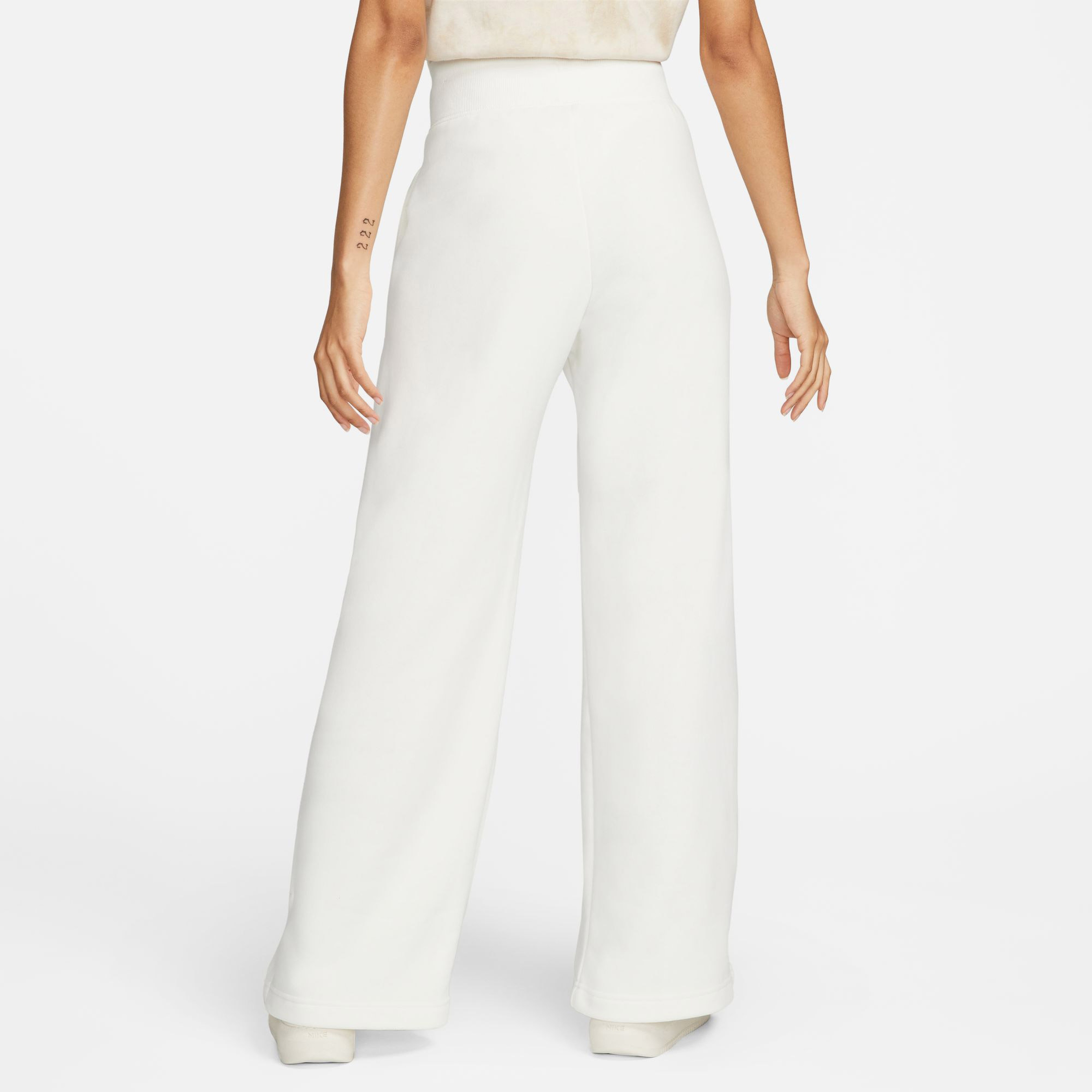 Nike Sportswear Phoenix Fleece Kadın Beyaz Eşofman Altı