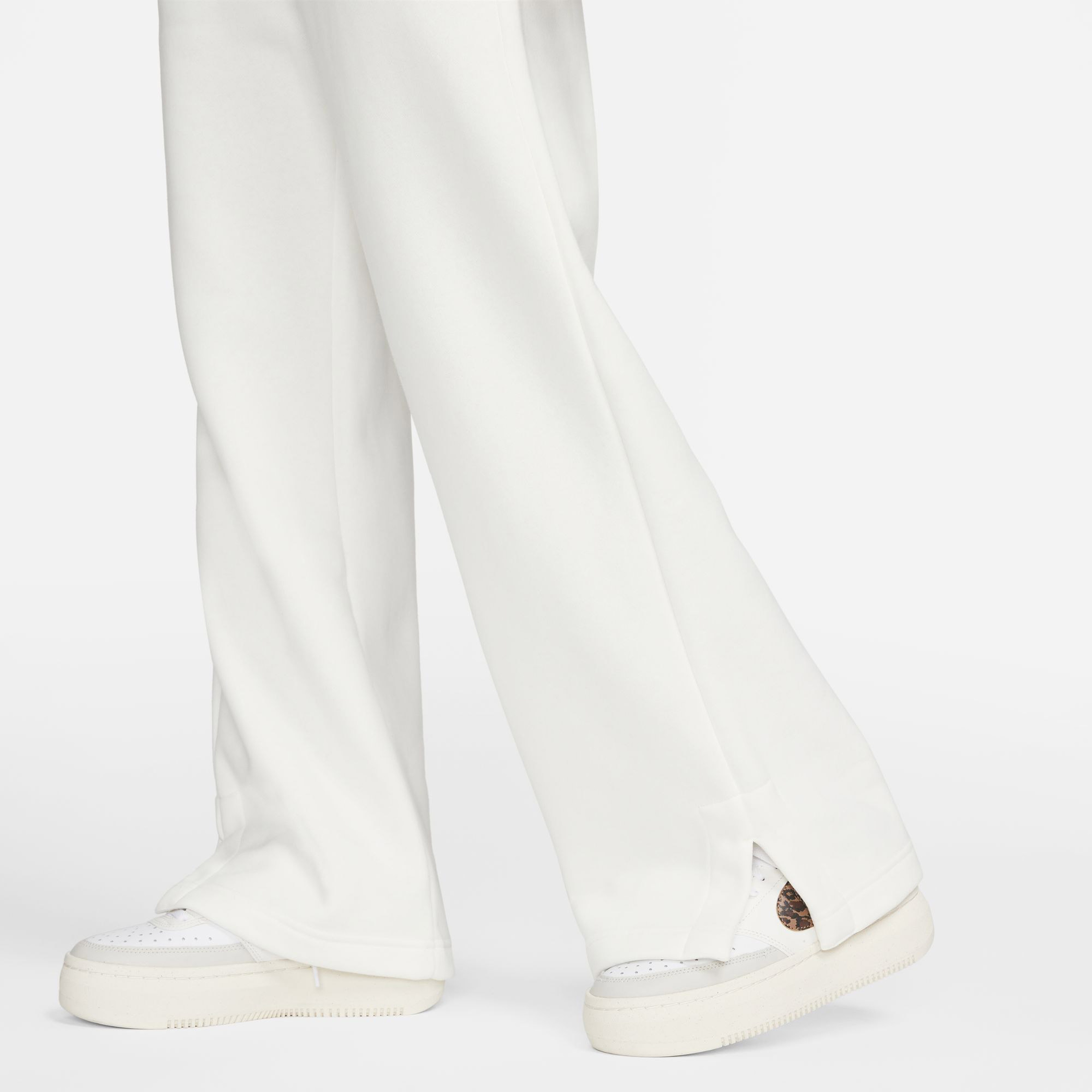 Nike Sportswear Phoenix Fleece Kadın Beyaz Eşofman Altı