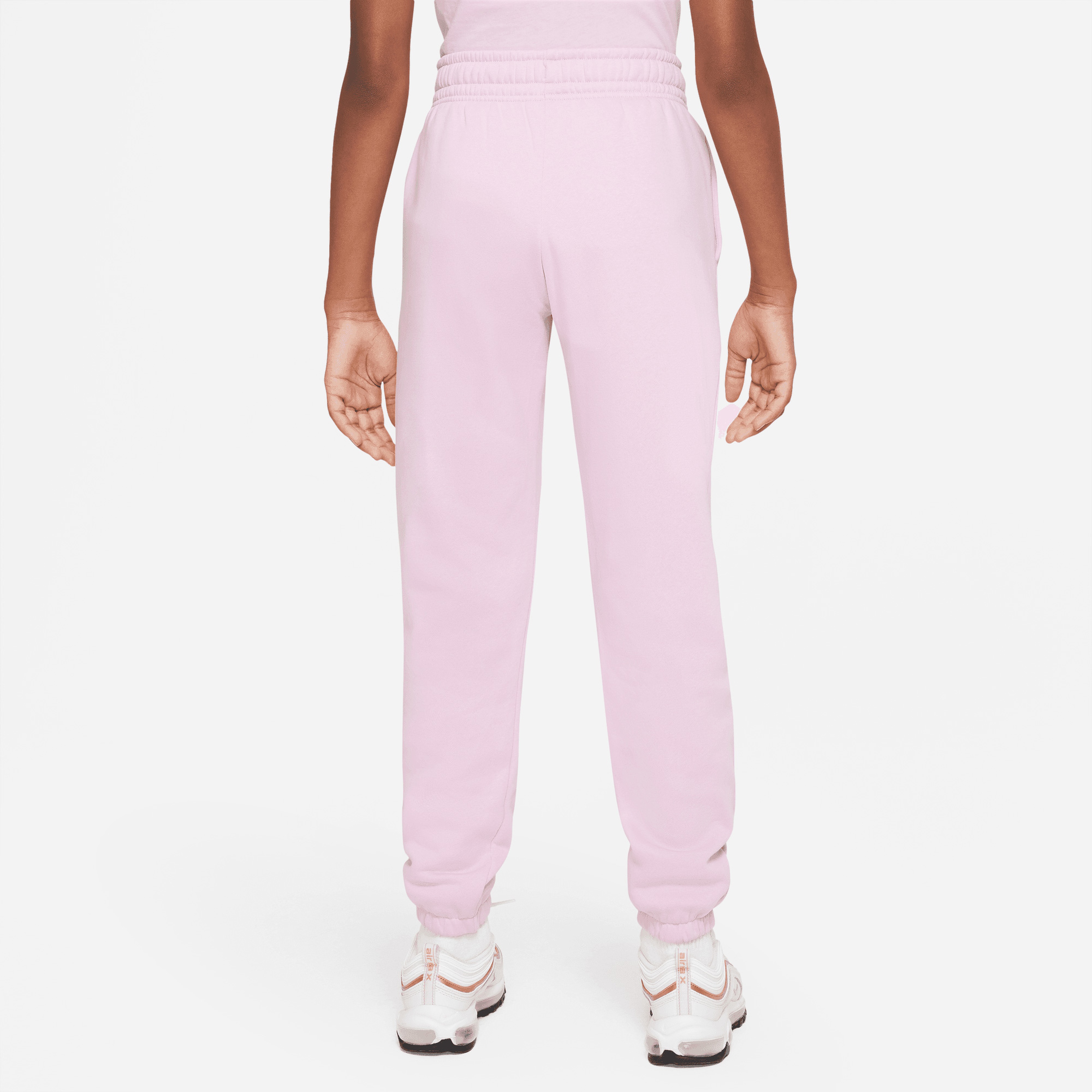 Nike Sportswear Trend Fleece Genç Çocuk Pembe Eşofman Altı