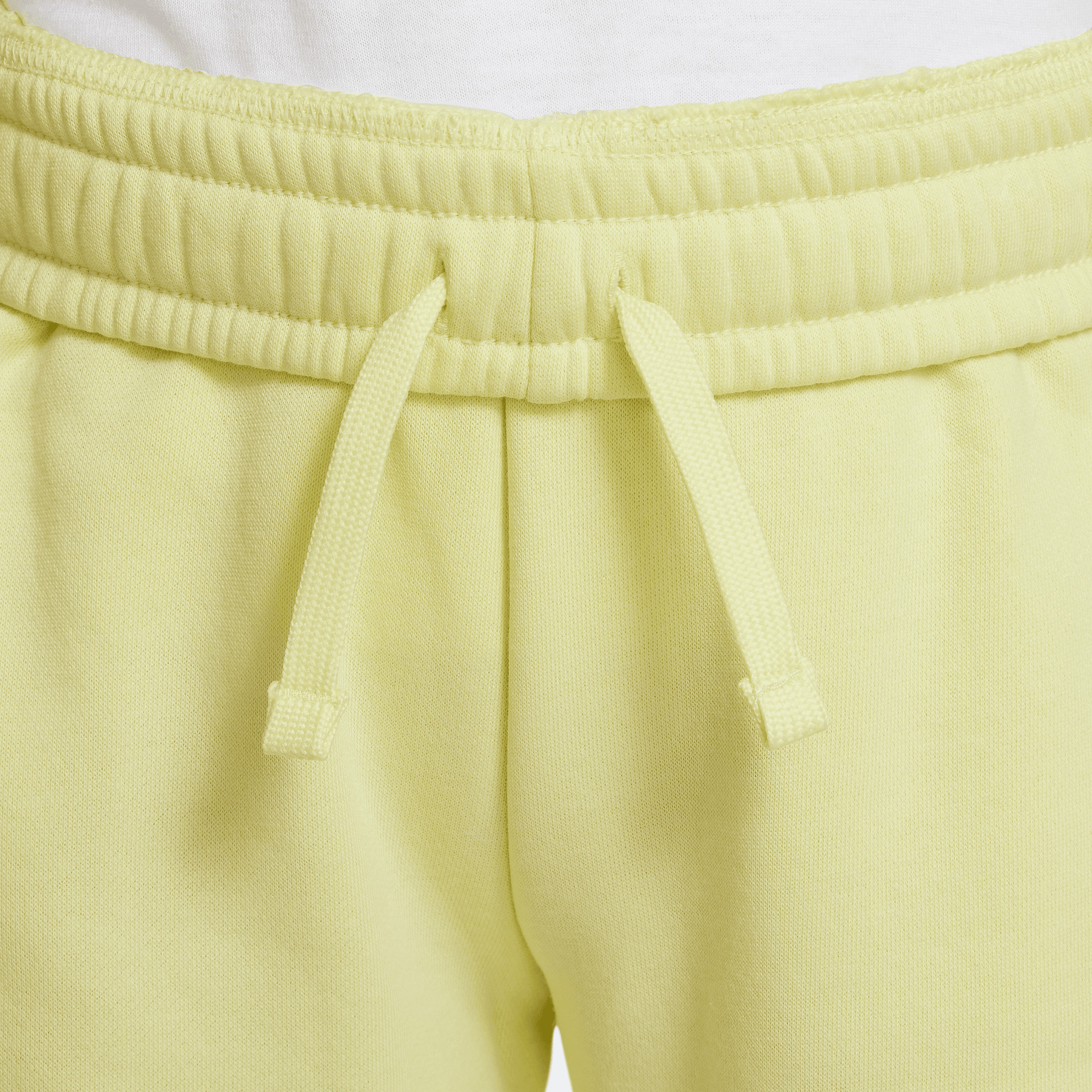 Nike Sportswear Bol Kesimli Fleece Genç Çocuk Sarı Eşofman Altı