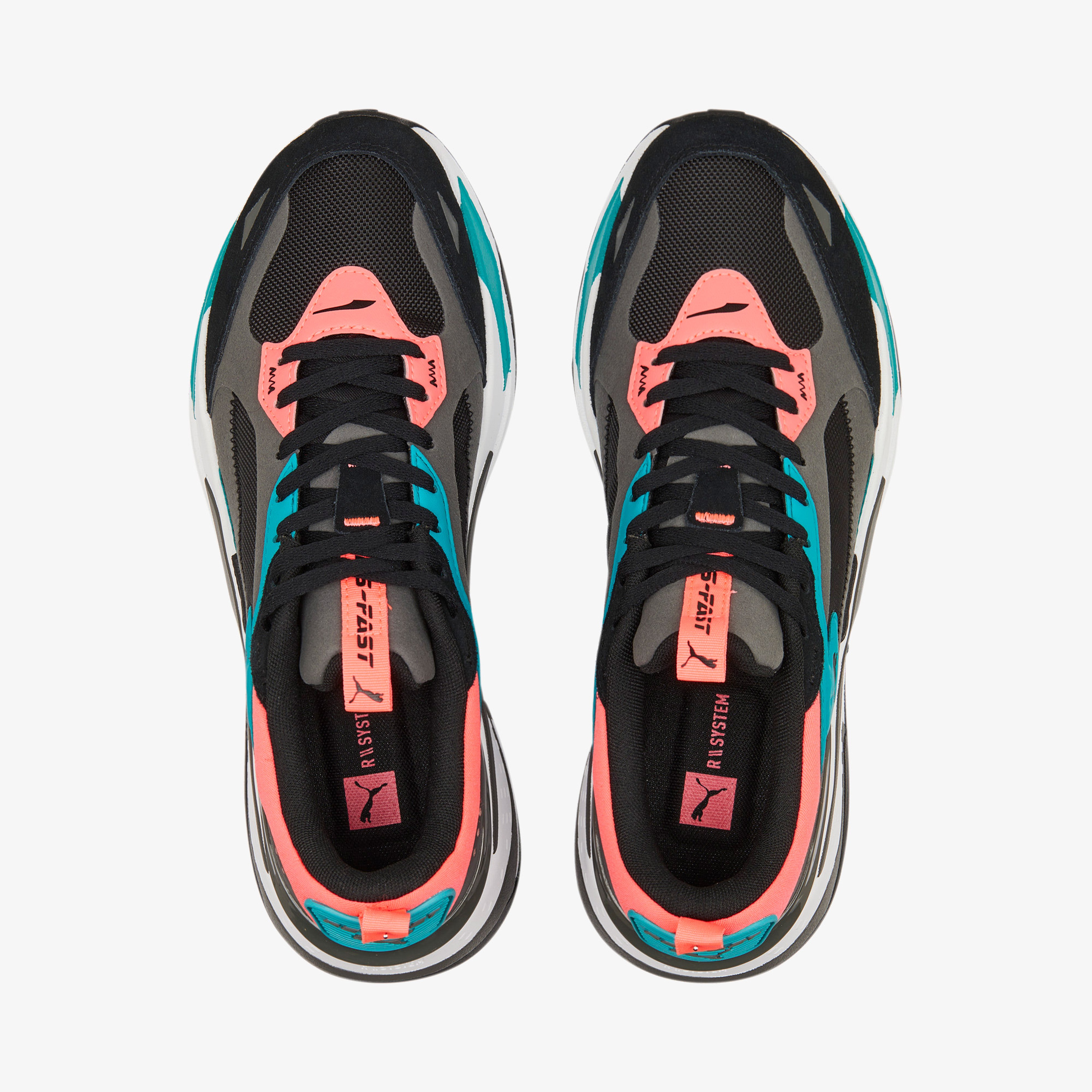 Puma Rs-Fast Limiter Suede Erkek Siyah Spor Ayakkabı