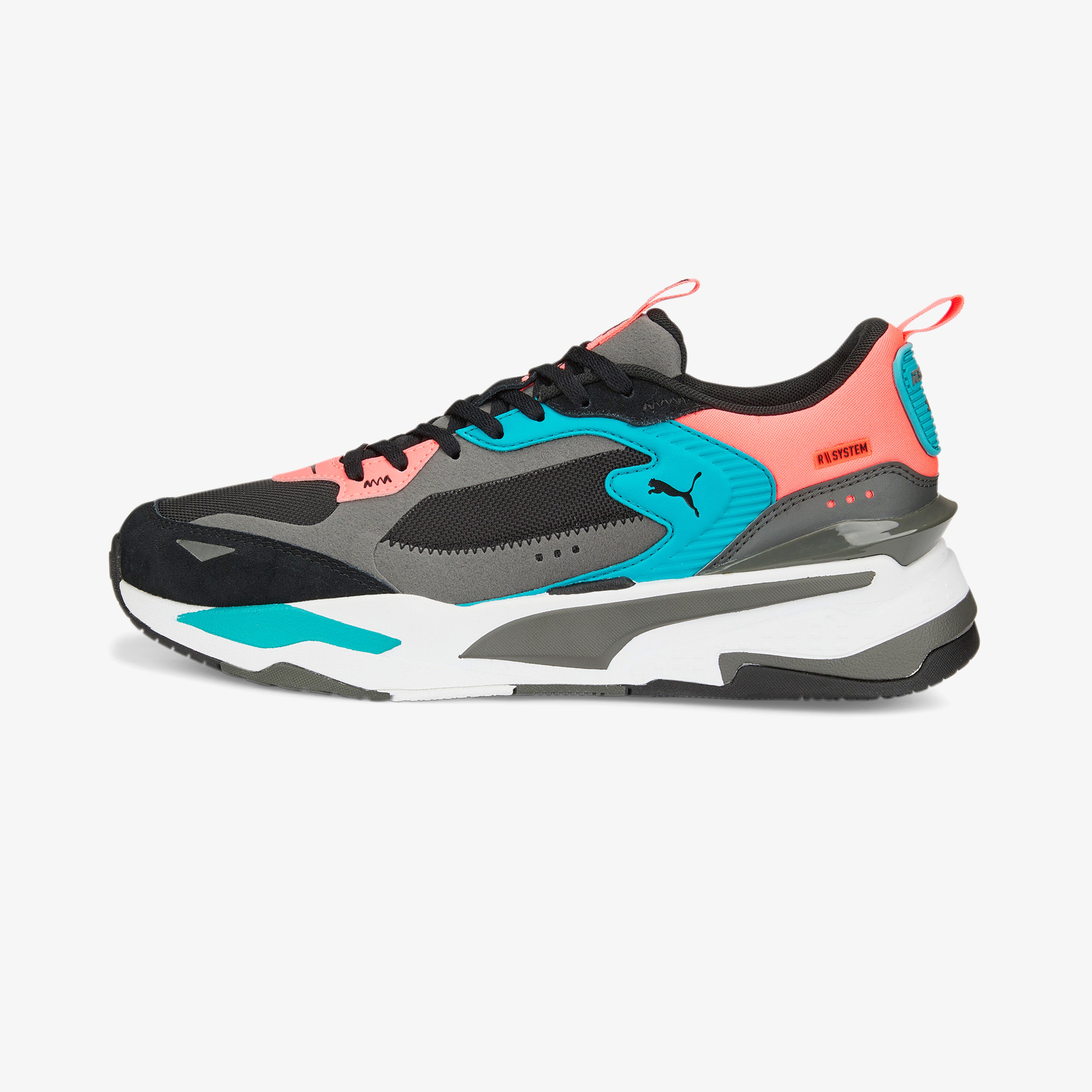 Puma Rs-Fast Limiter Suede Erkek Siyah Spor Ayakkabı