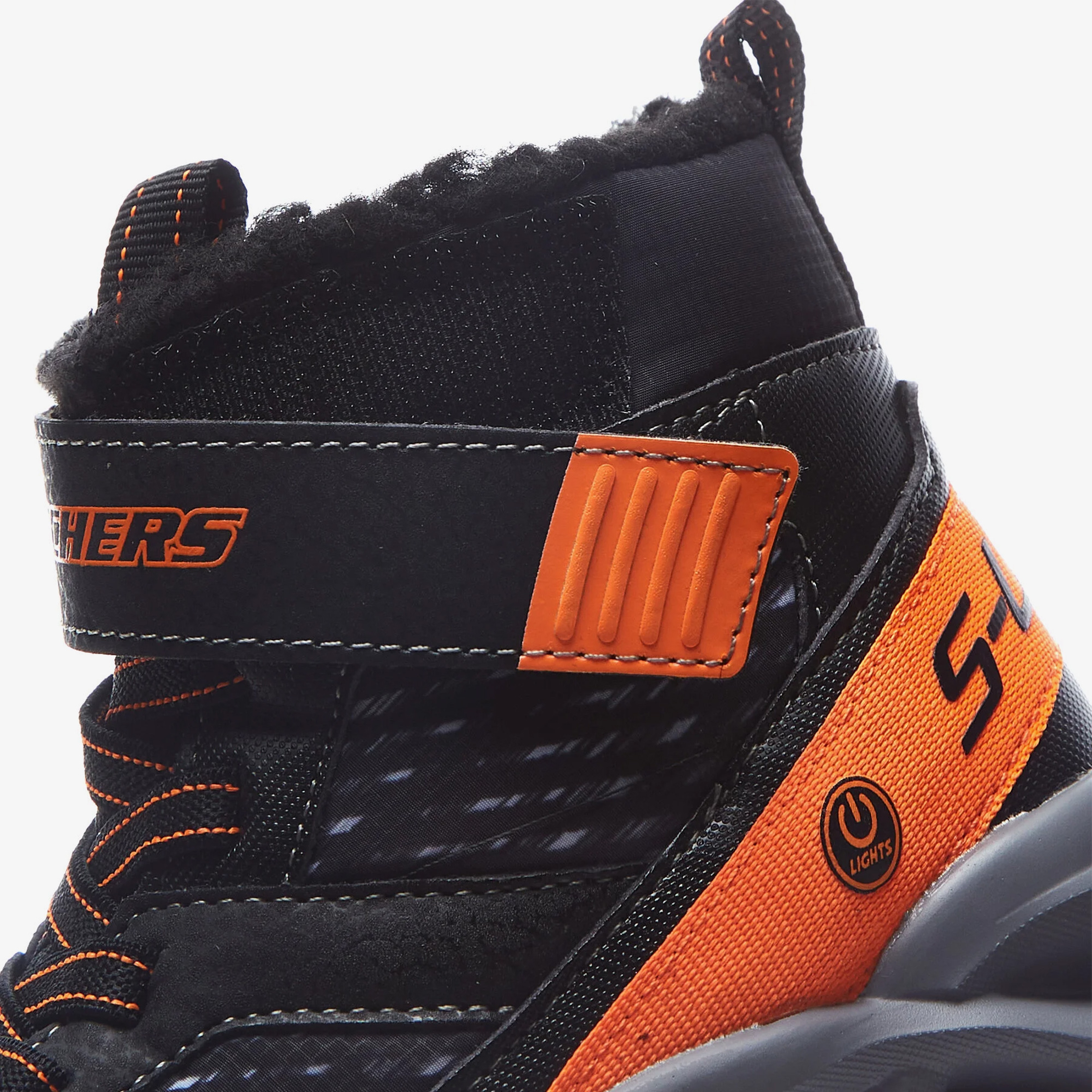 Skechers Twisted-Brights Çocuk Siyah Bot