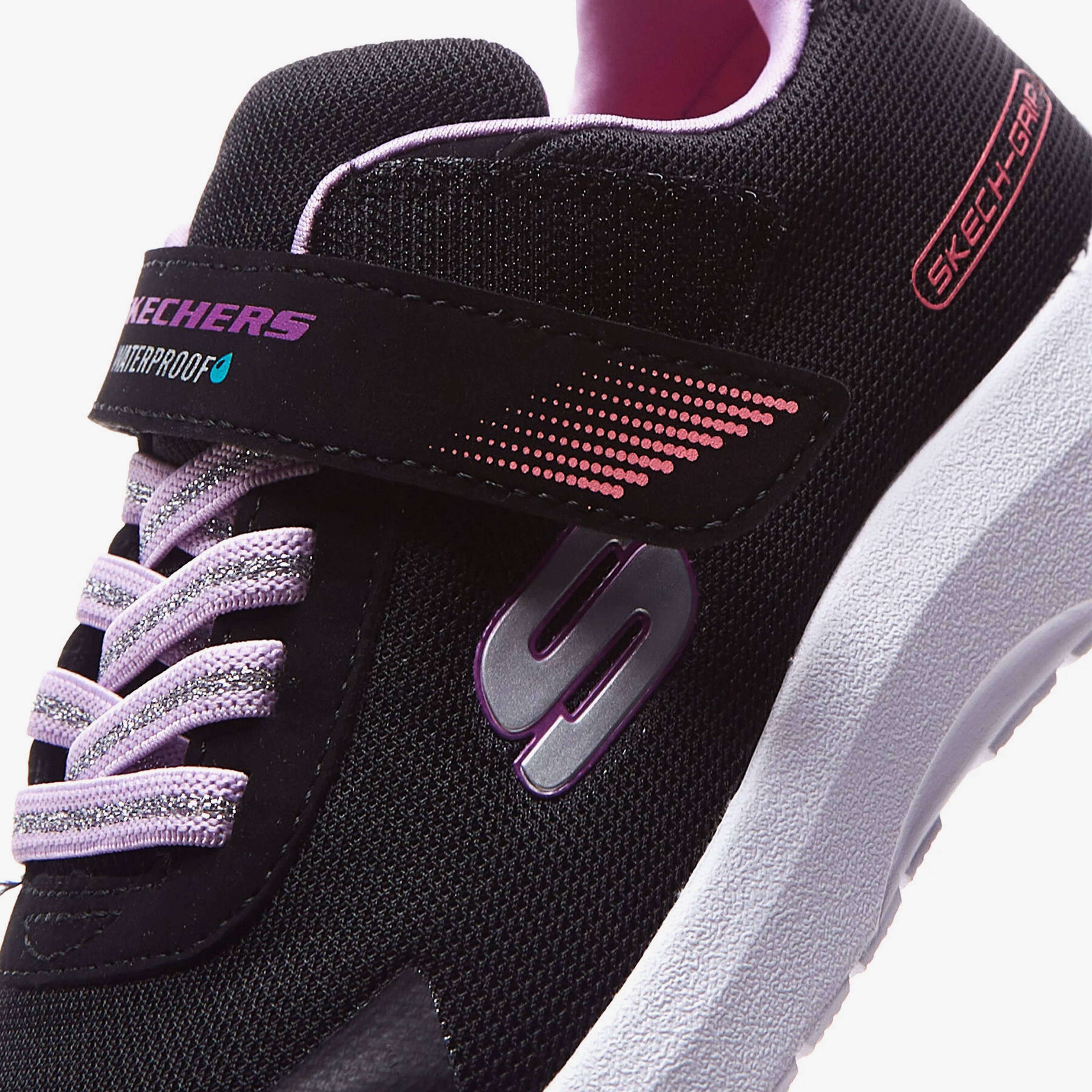 Skechers Dynamic Tread Çocuk Siyah Spor Ayakkabı