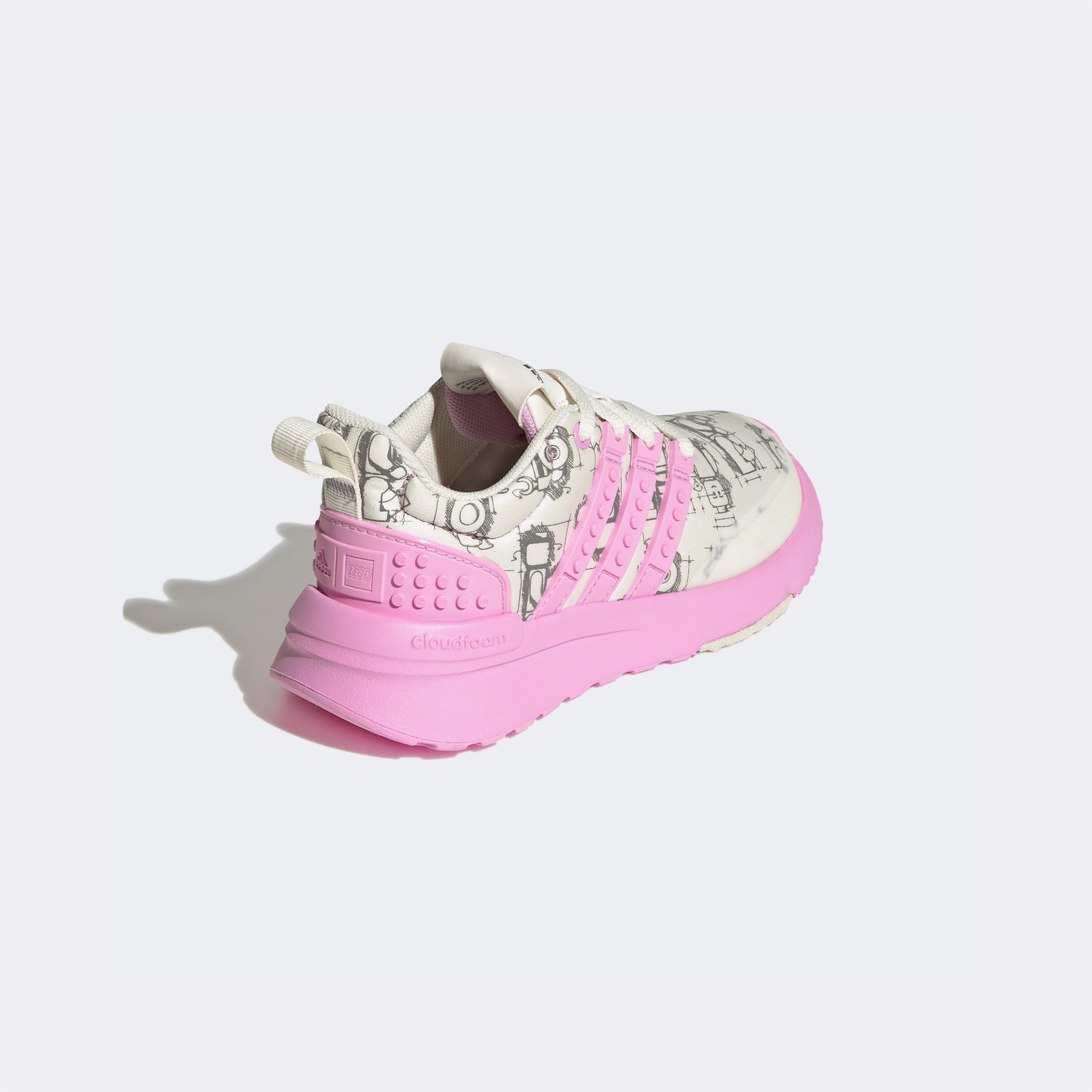adidas X LEGO Racer Çocuk Beyaz Spor Ayakkabı