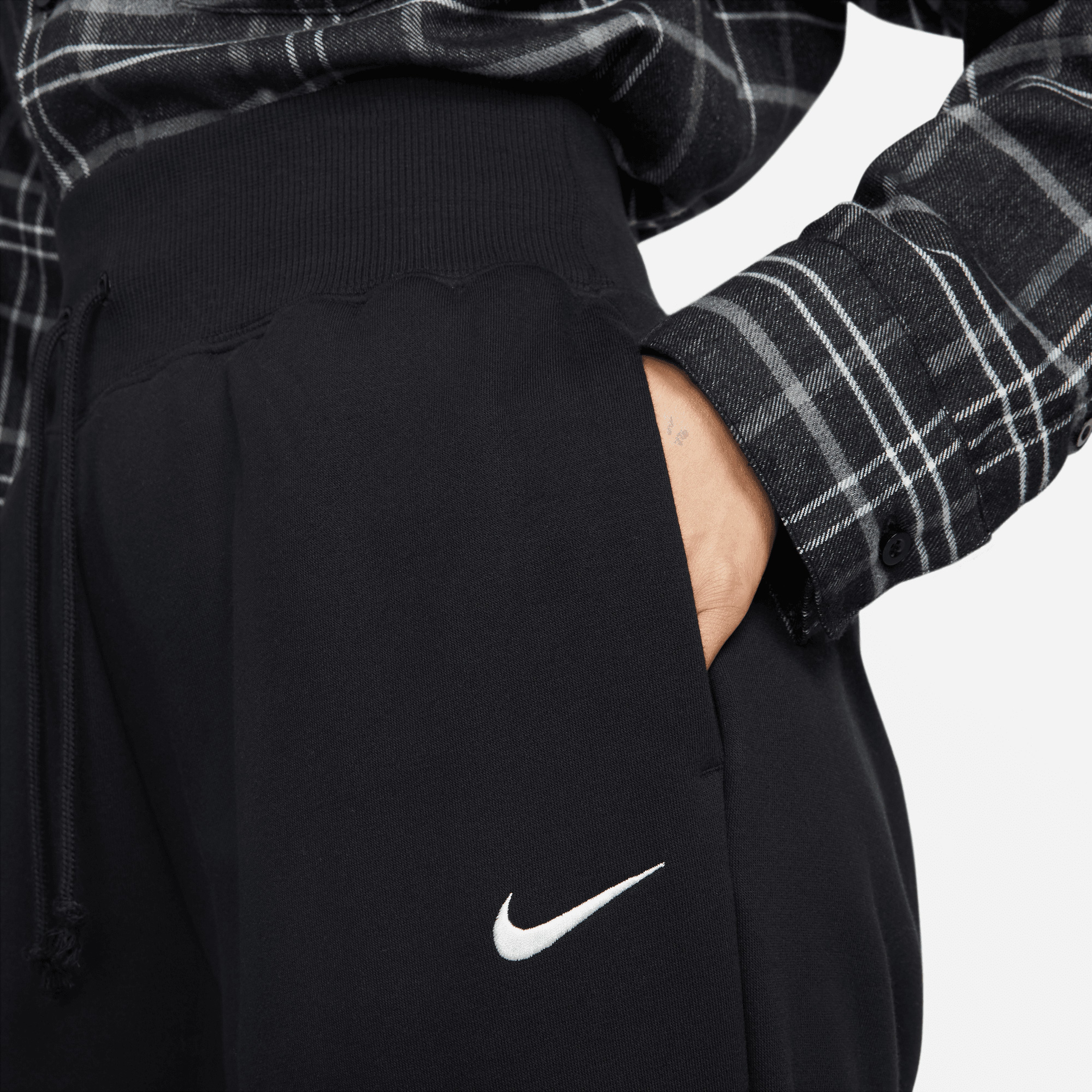 Nike Sportswear Phoenix Fleece Kadın Siyah Eşofman Altı